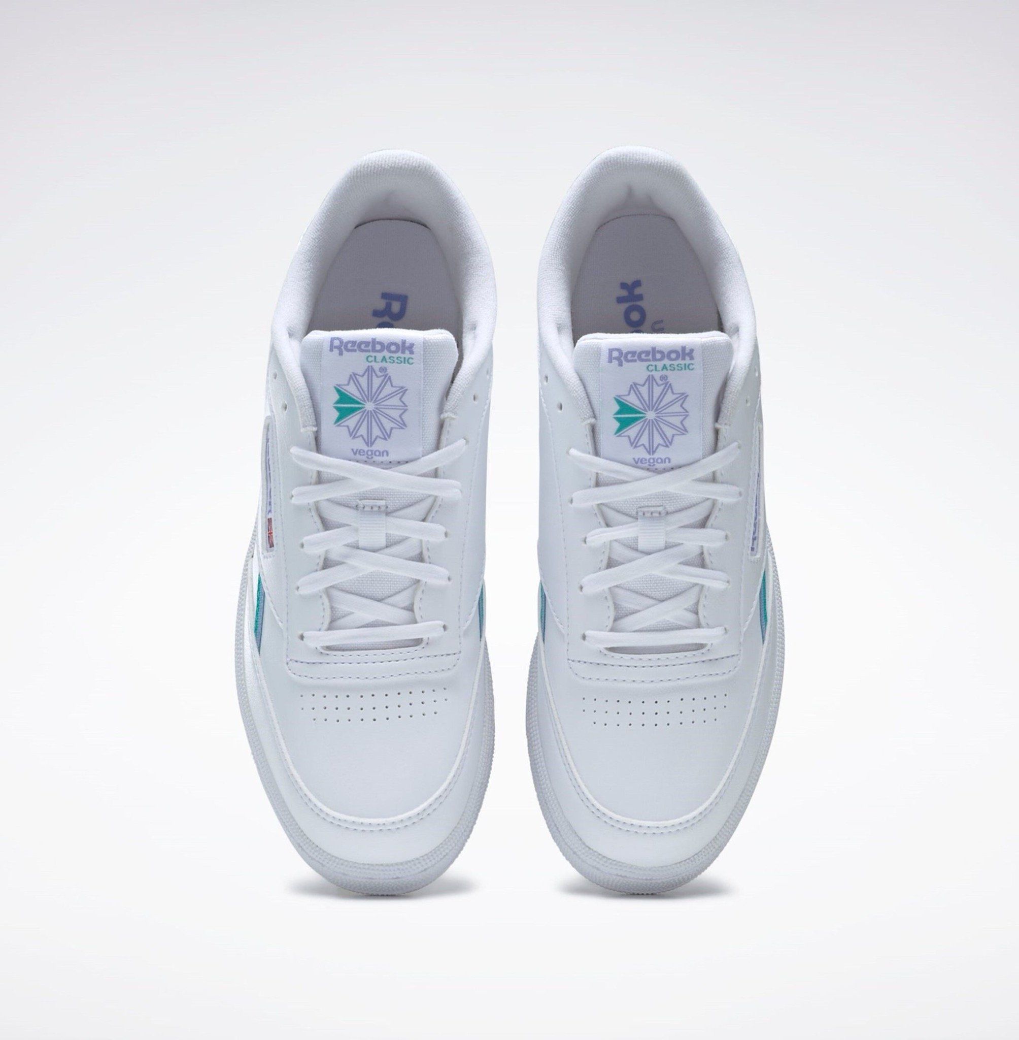  Reebok Club C 85 Vegan - Lilac Glow / Classic Teal 