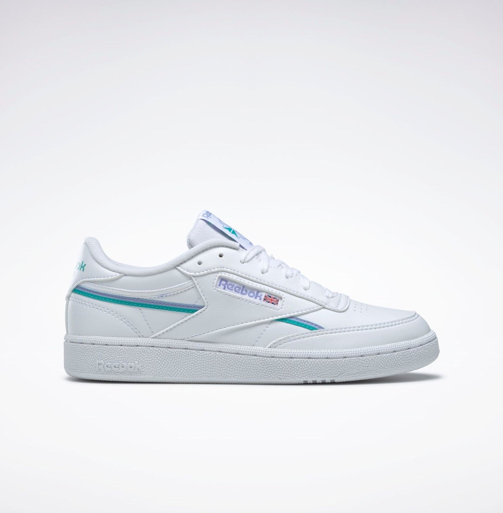 Reebok Club C 85 Vegan - Lilac Glow / Classic Teal