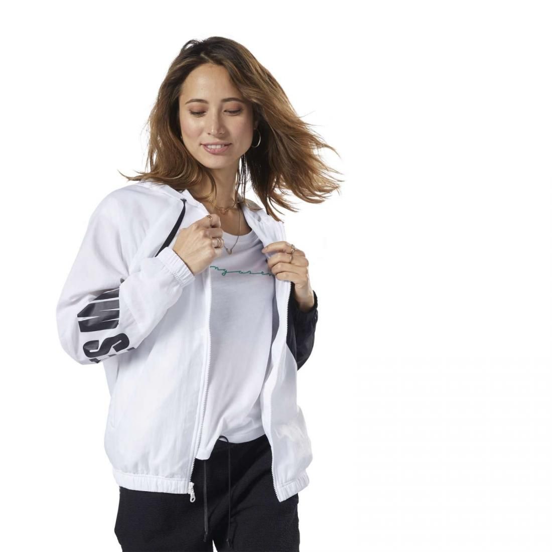 Reebok Jackets LES MILLS Windbreaker 'White'