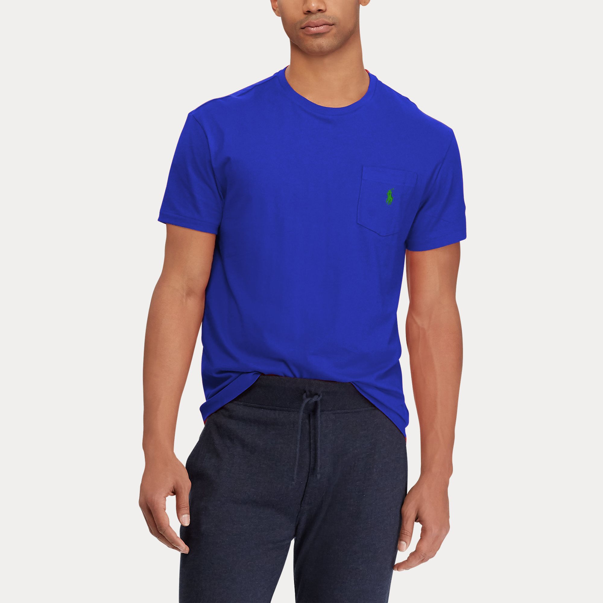 Ralph Lauren Classic Fit Pocket T-Shirt 'Royal'