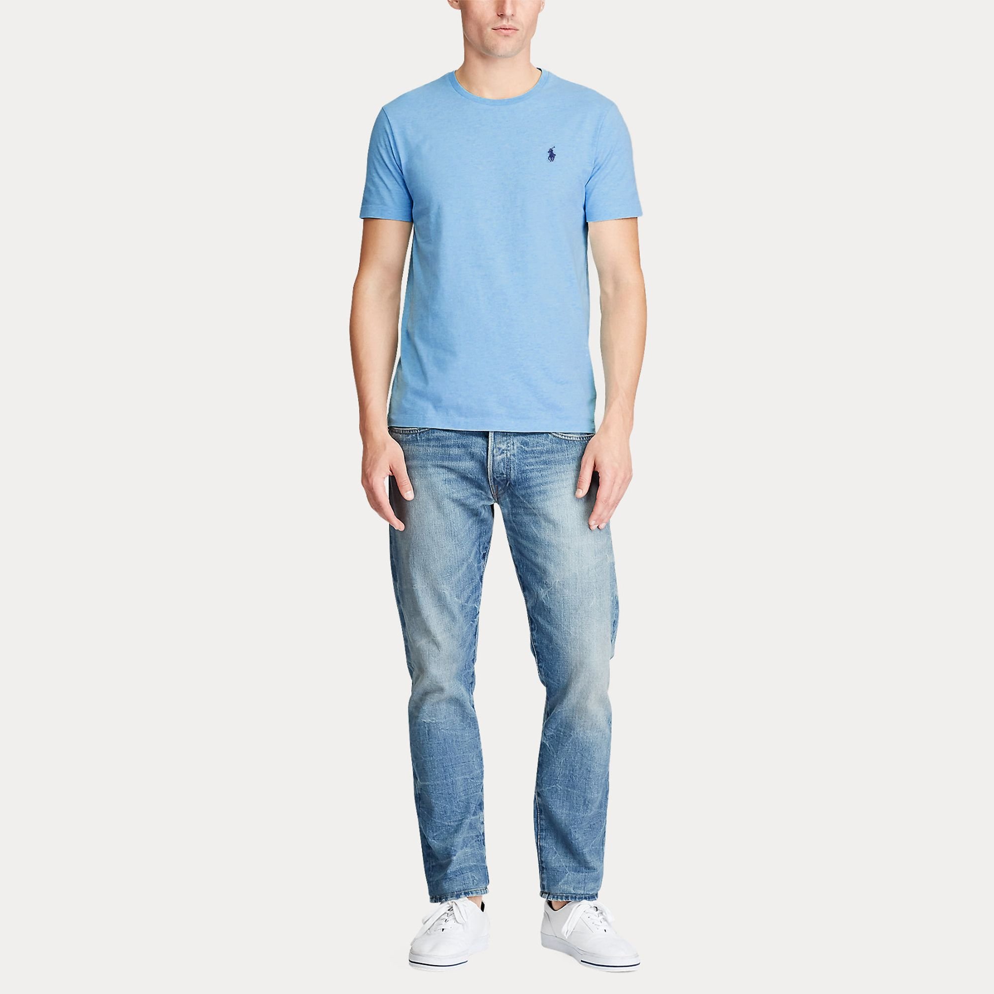 Ralph Lauren Classic Crewneck Shirt 'Blue'