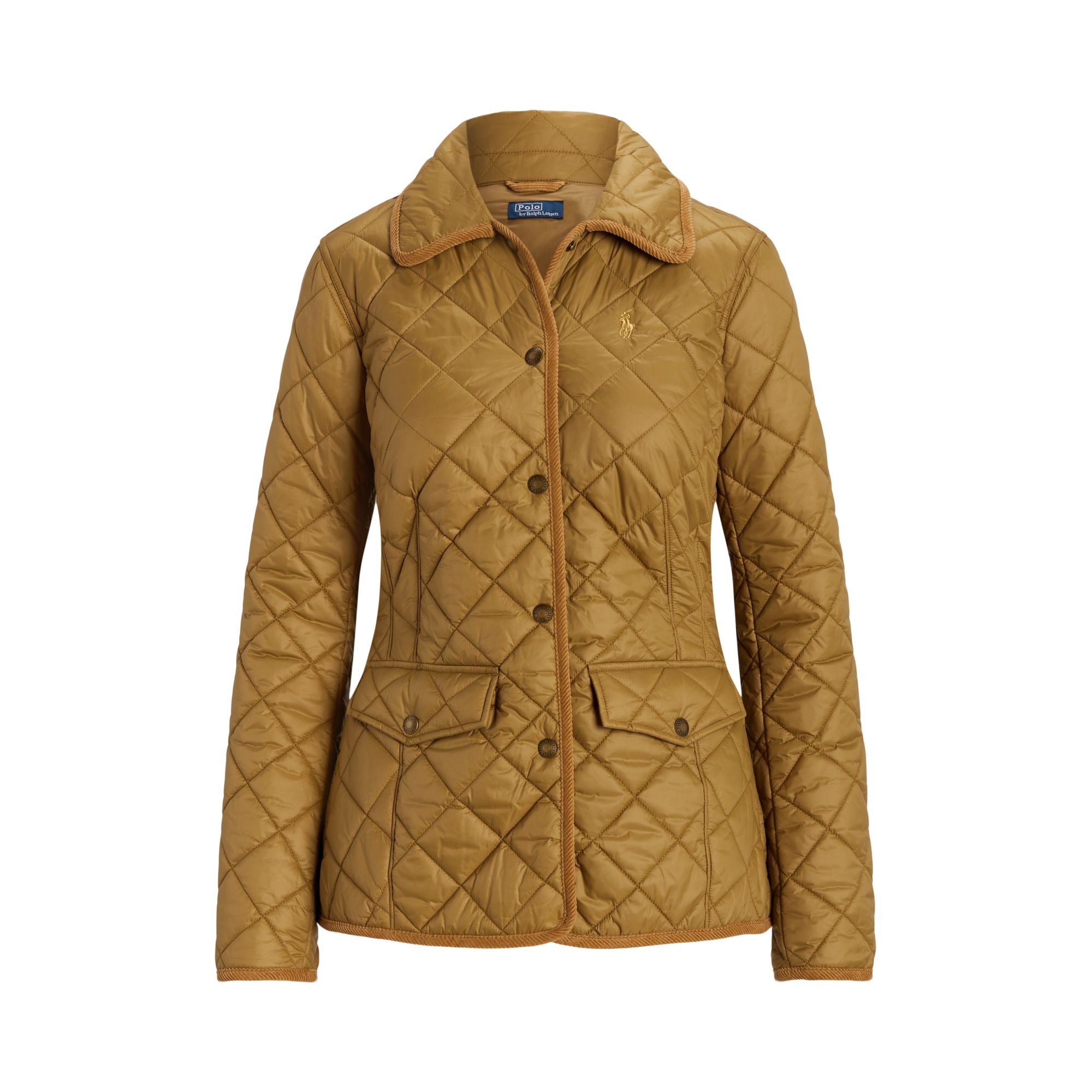  Polo Ralph Lauren Water-Repellant Quilted Jacket - Beige 