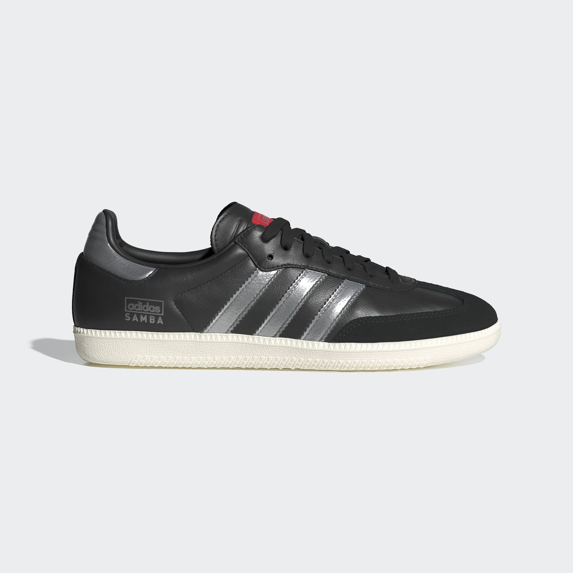  adidas Samba OG - Core Black / Silver Metallic 