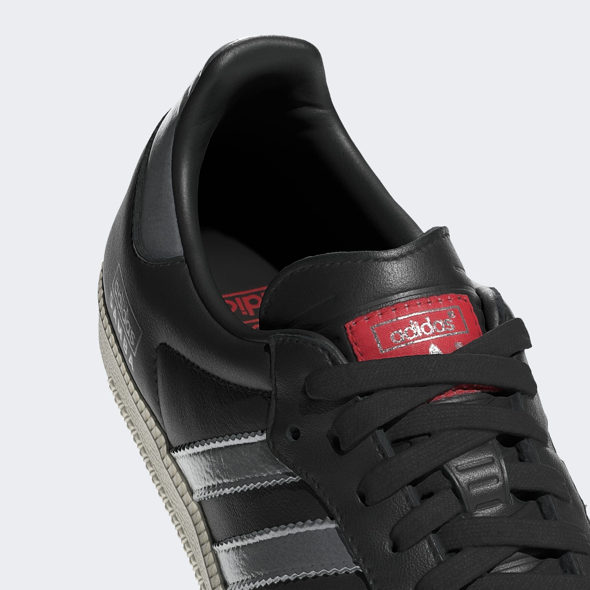  adidas Samba OG - Core Black / Silver Metallic 