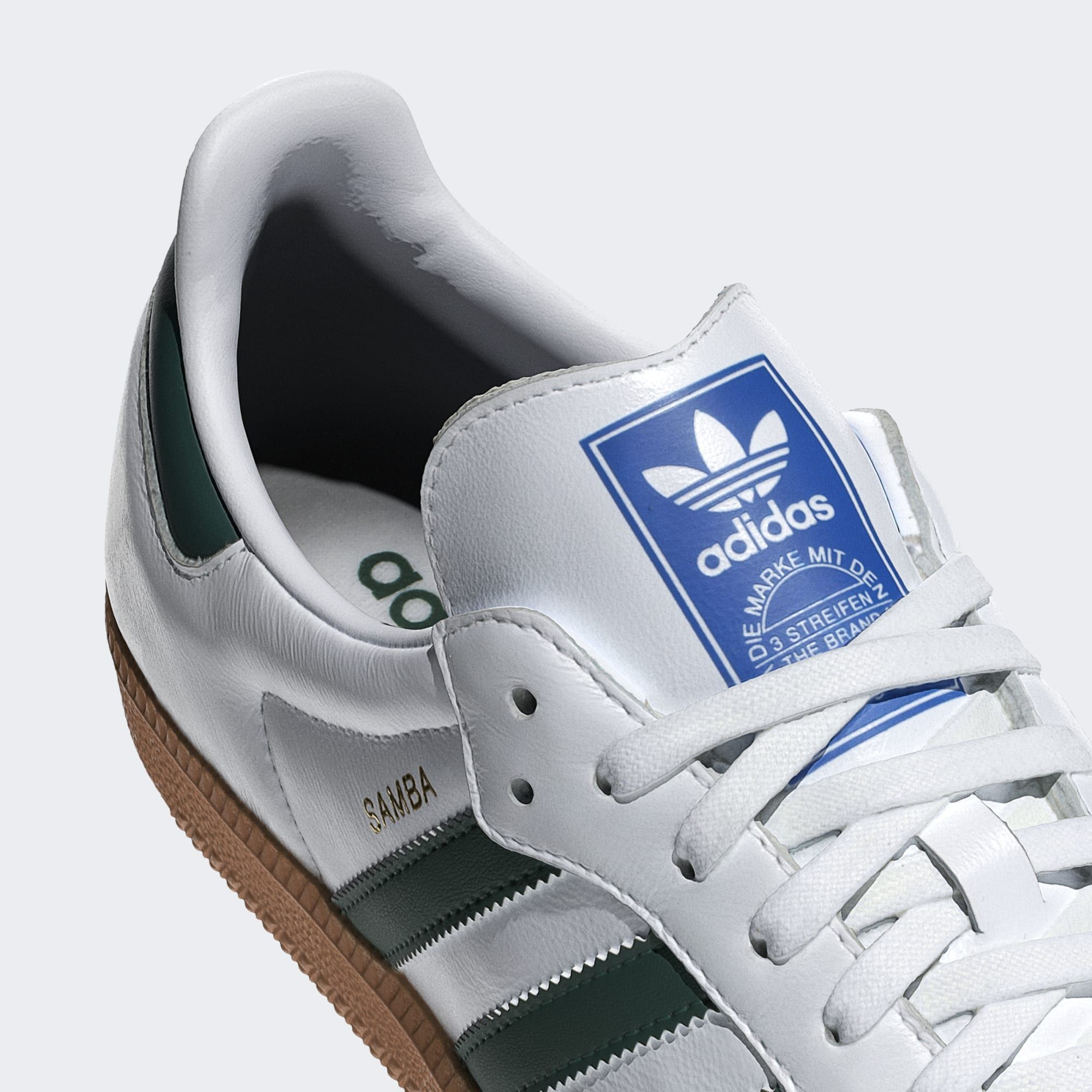  adidas Samba OG - White / Green 