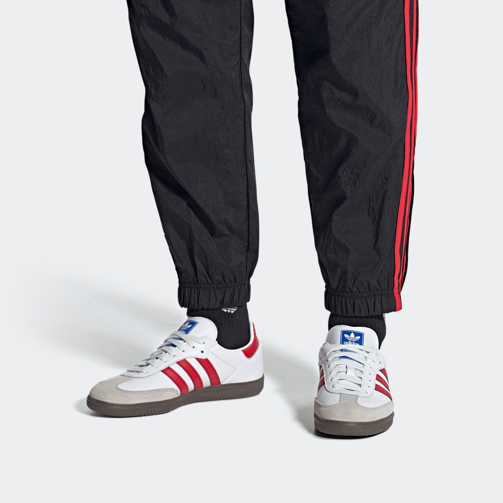 adidas Samba OG - White / Better Scarlet
