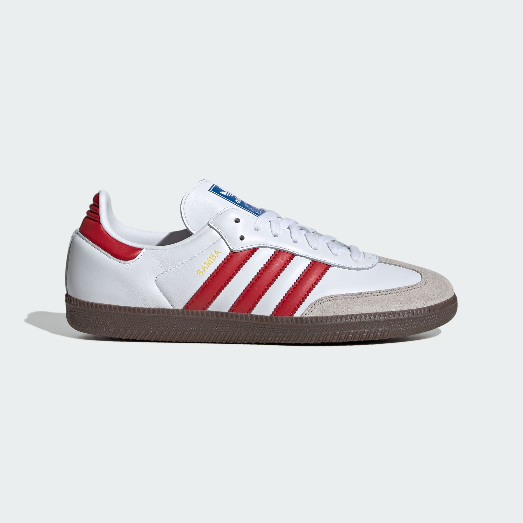 adidas Samba OG - White / Better Scarlet