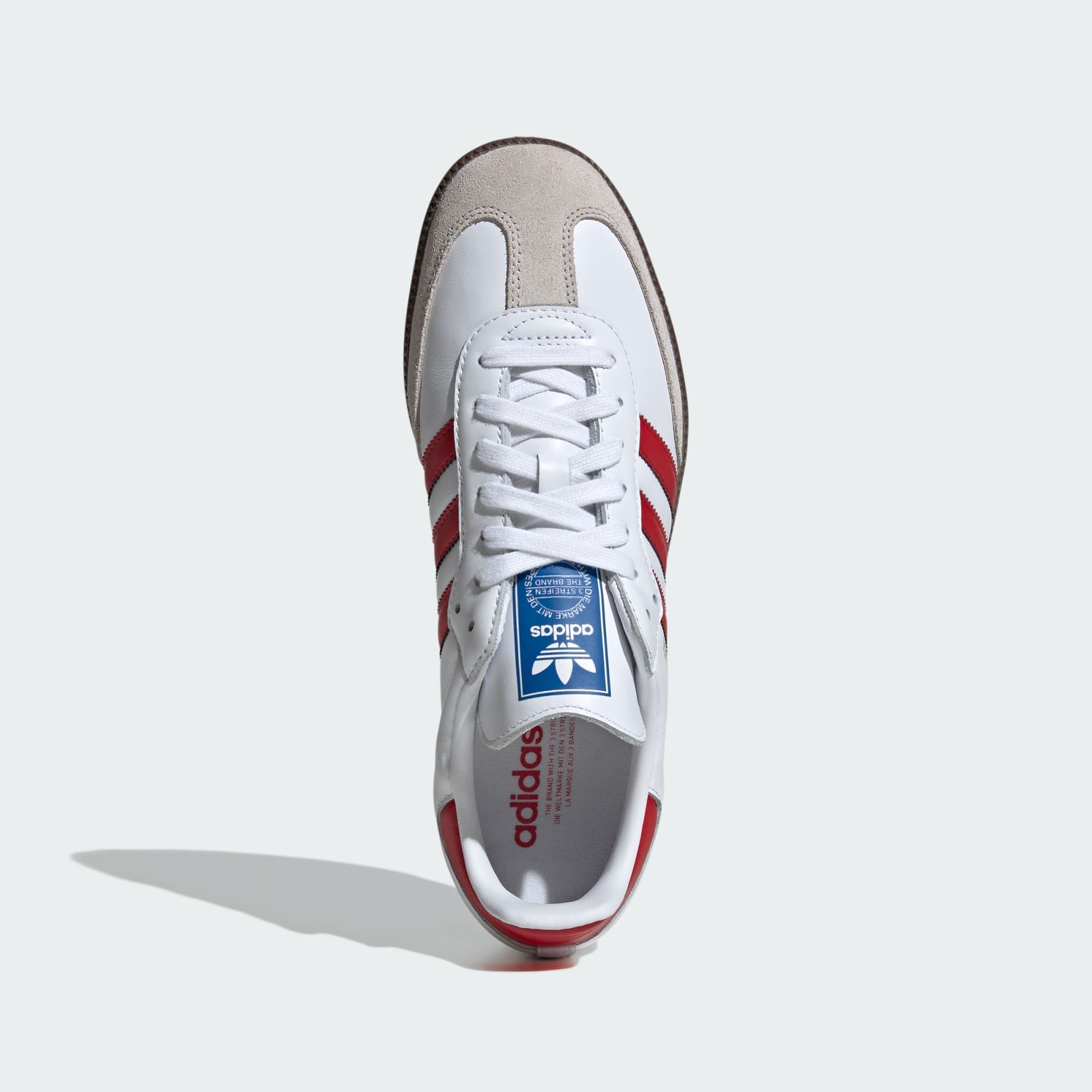 adidas Samba OG - White / Better Scarlet