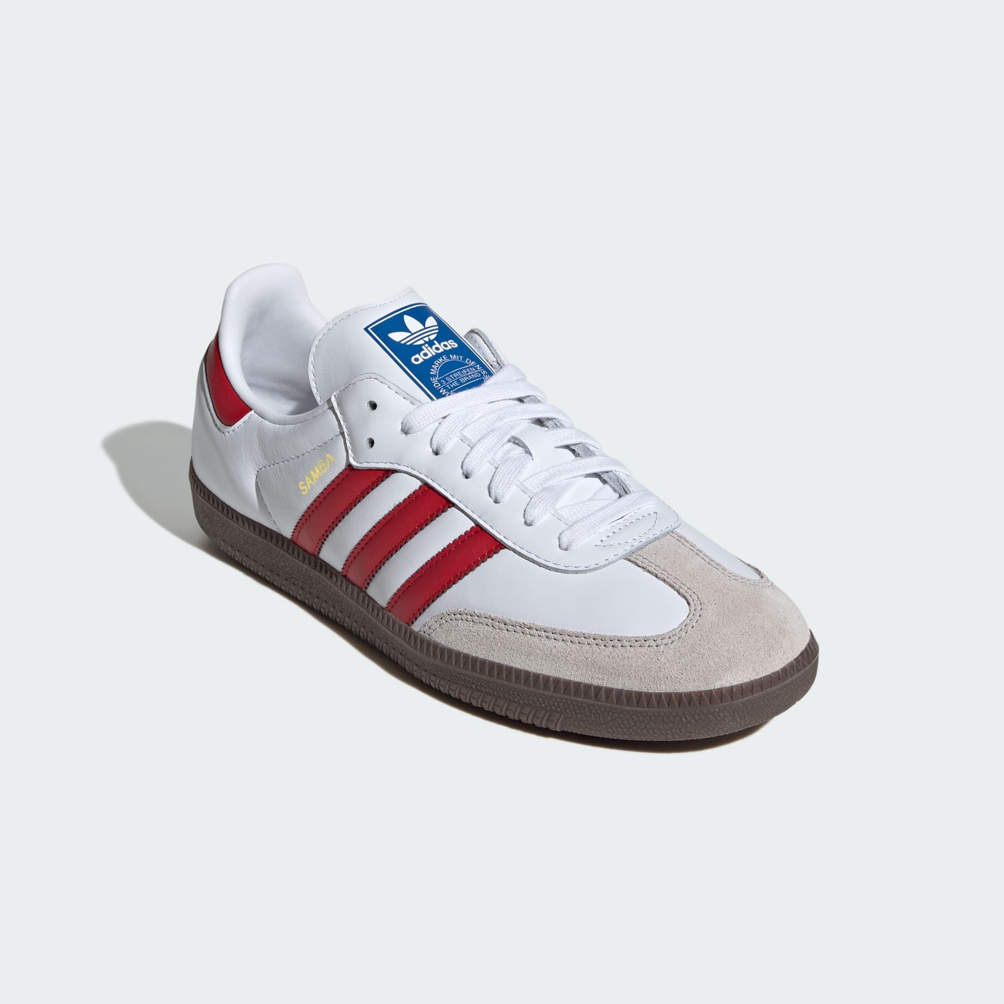 adidas Samba OG - White / Better Scarlet