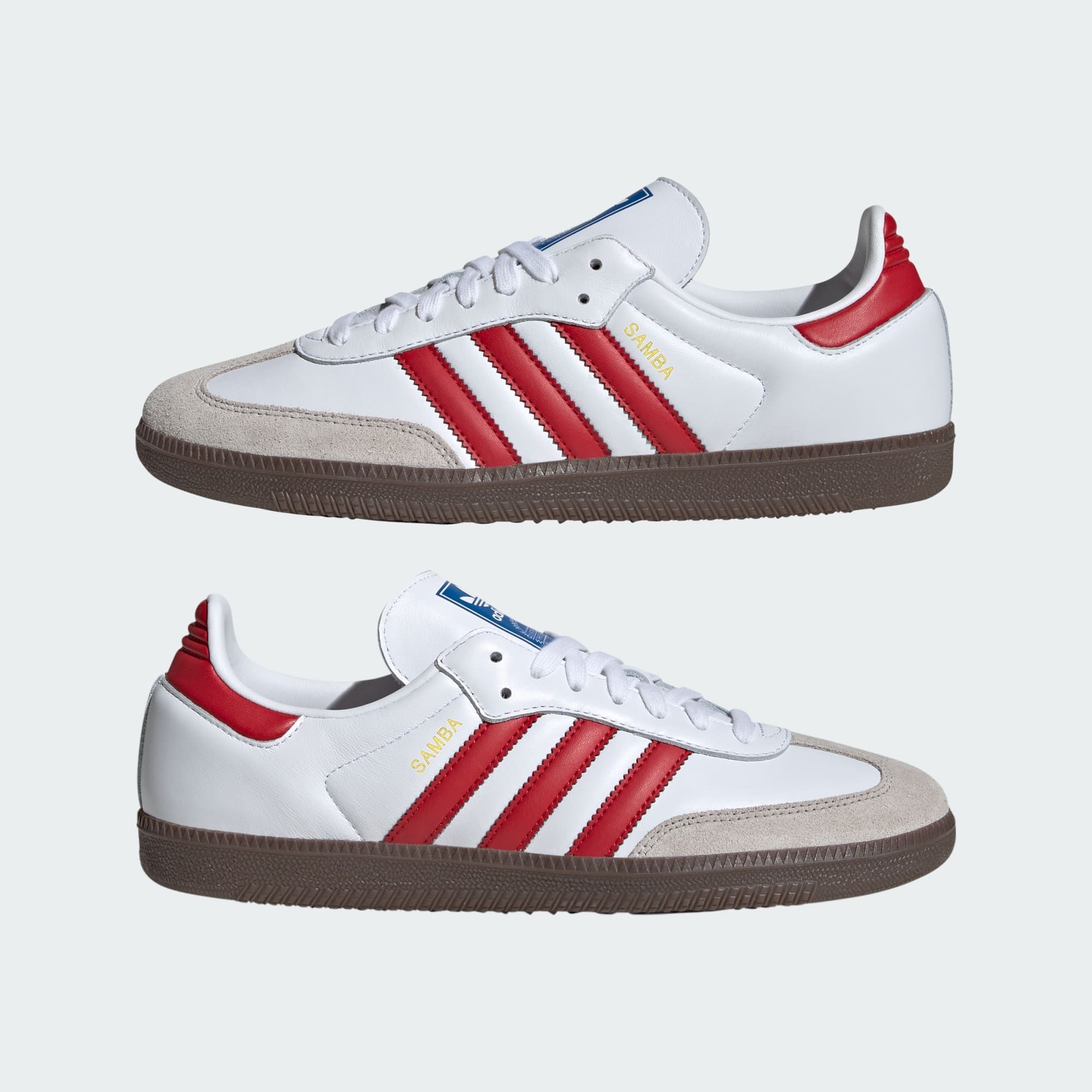 adidas Samba OG - White / Better Scarlet