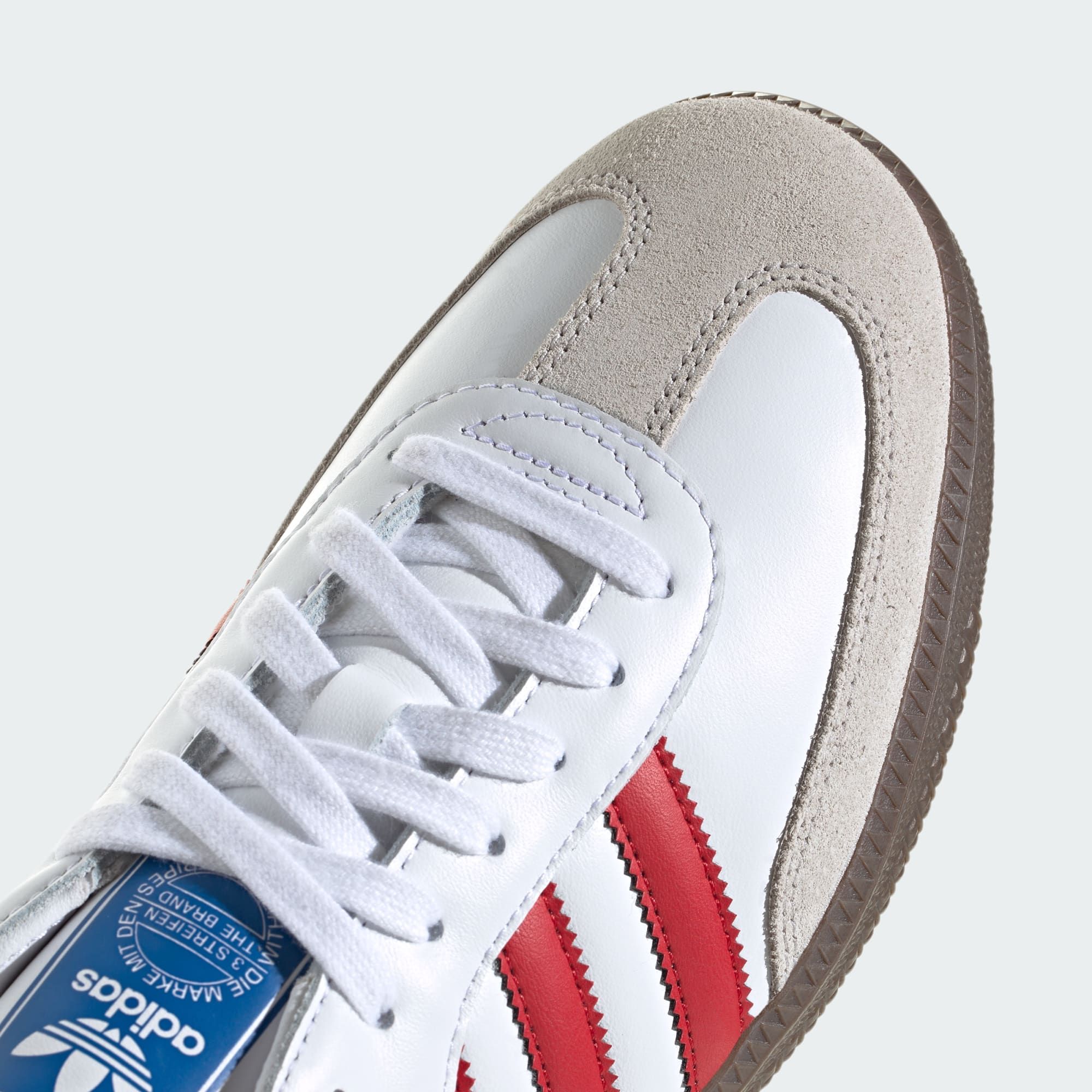 adidas Samba OG - White / Better Scarlet