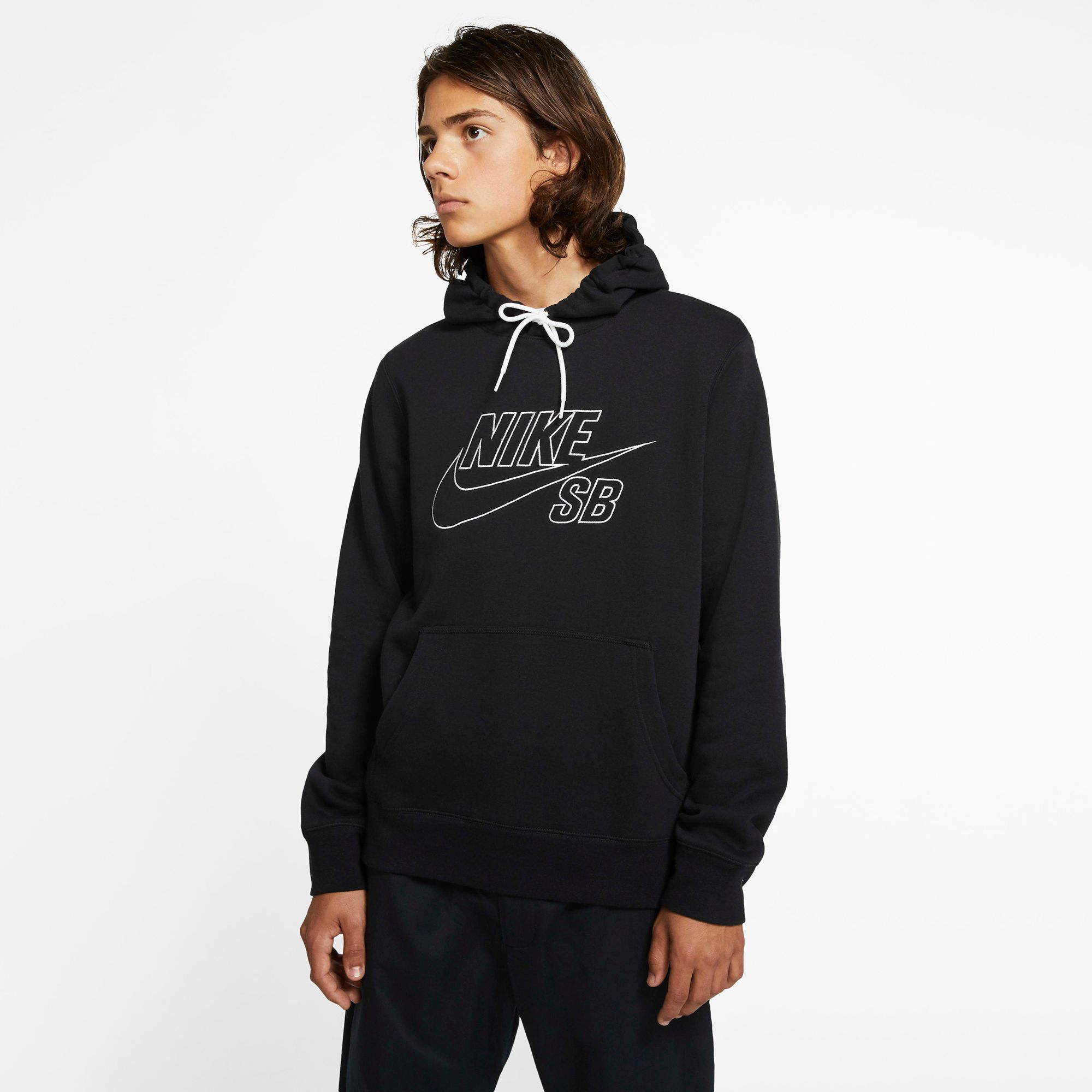 Nike SB Pullover Hoodie - Black