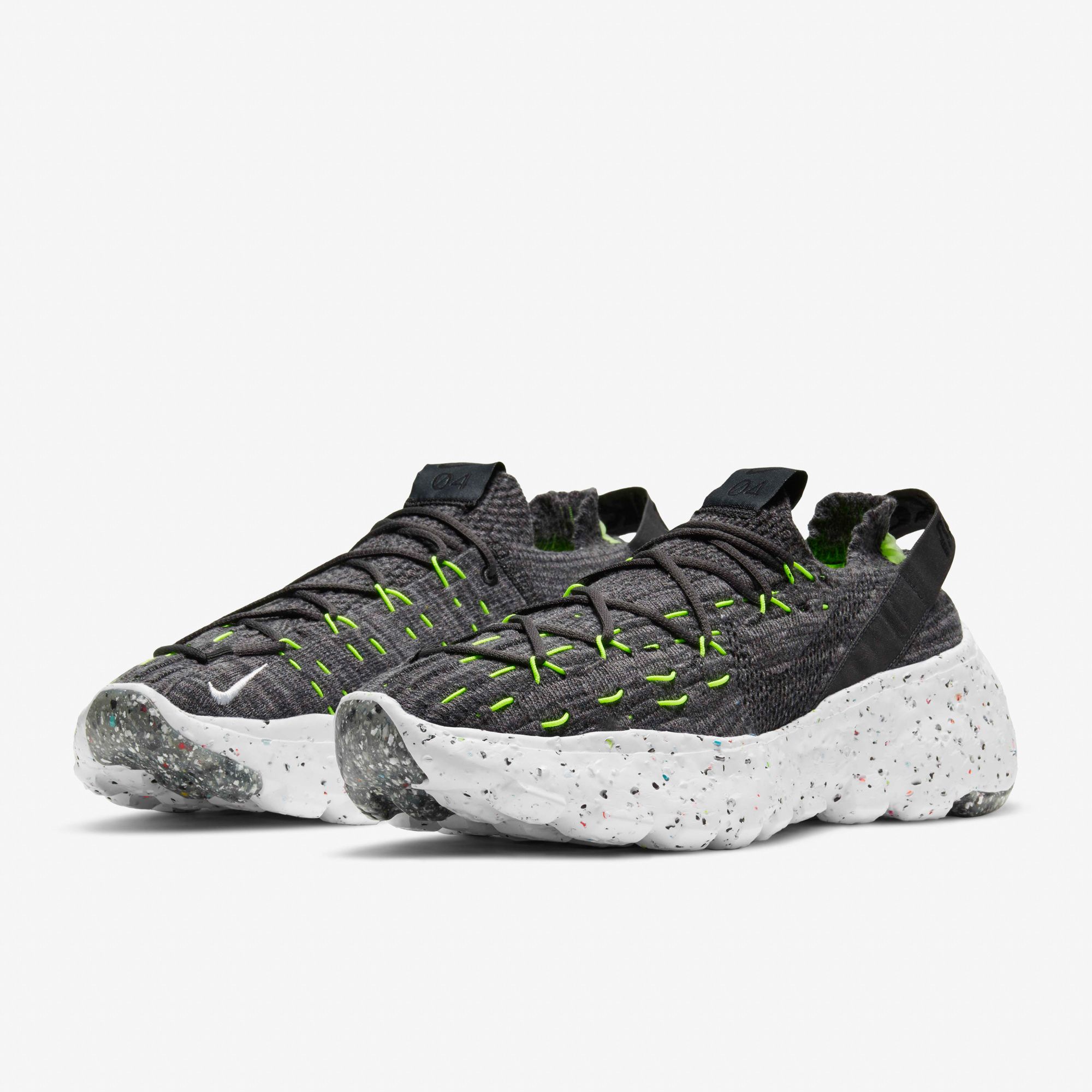 Nike Space Hippie 04 - Dark Smoke Grey/Volt