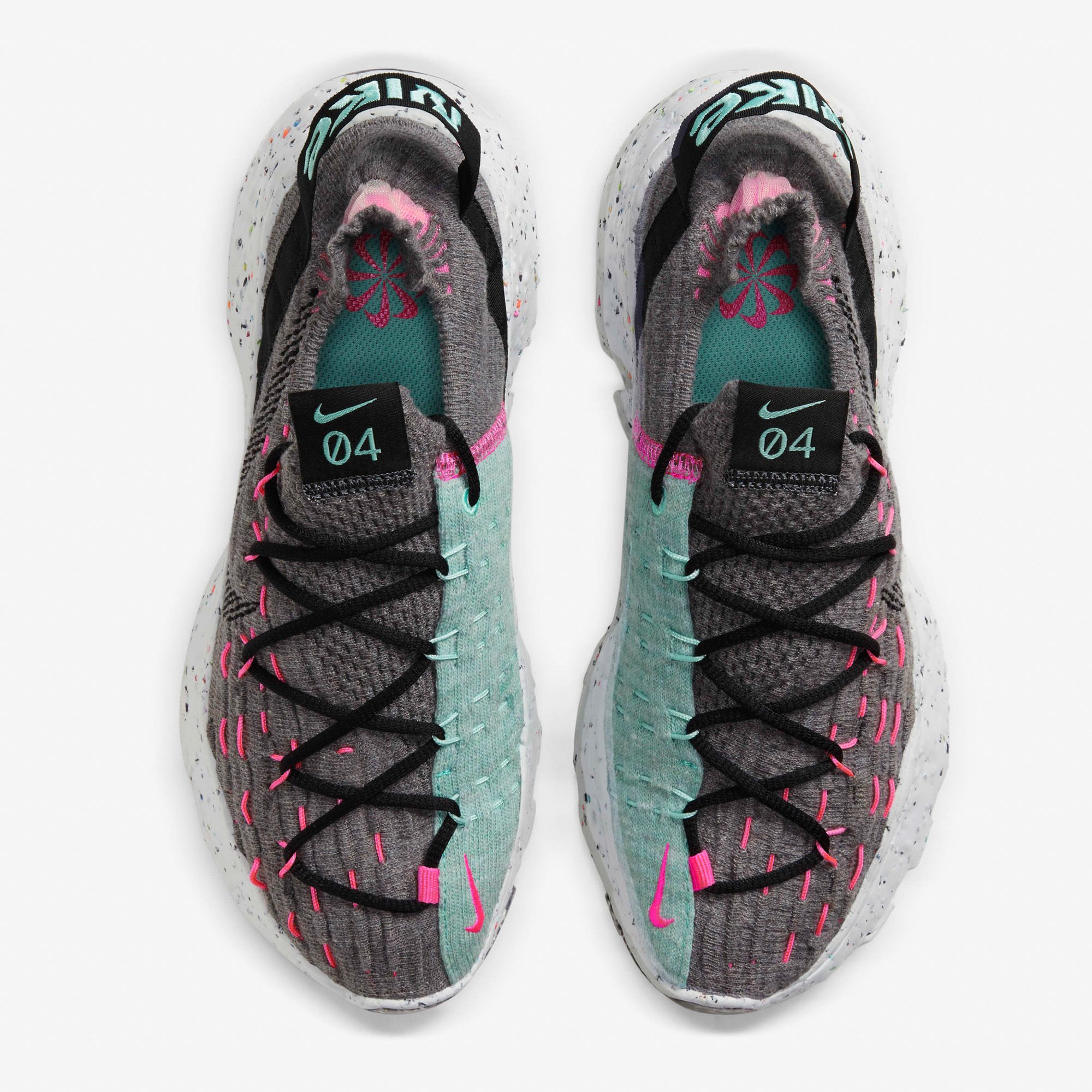 Nike Space Hippie 04 - Smoke Grey/Pink Blast