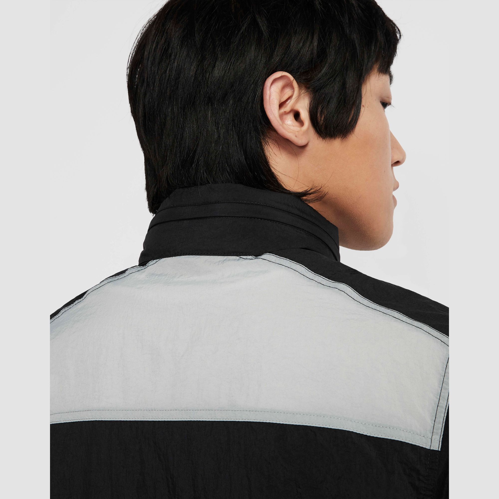 Nike Sportswear Hooded Jacket - Black/Grey