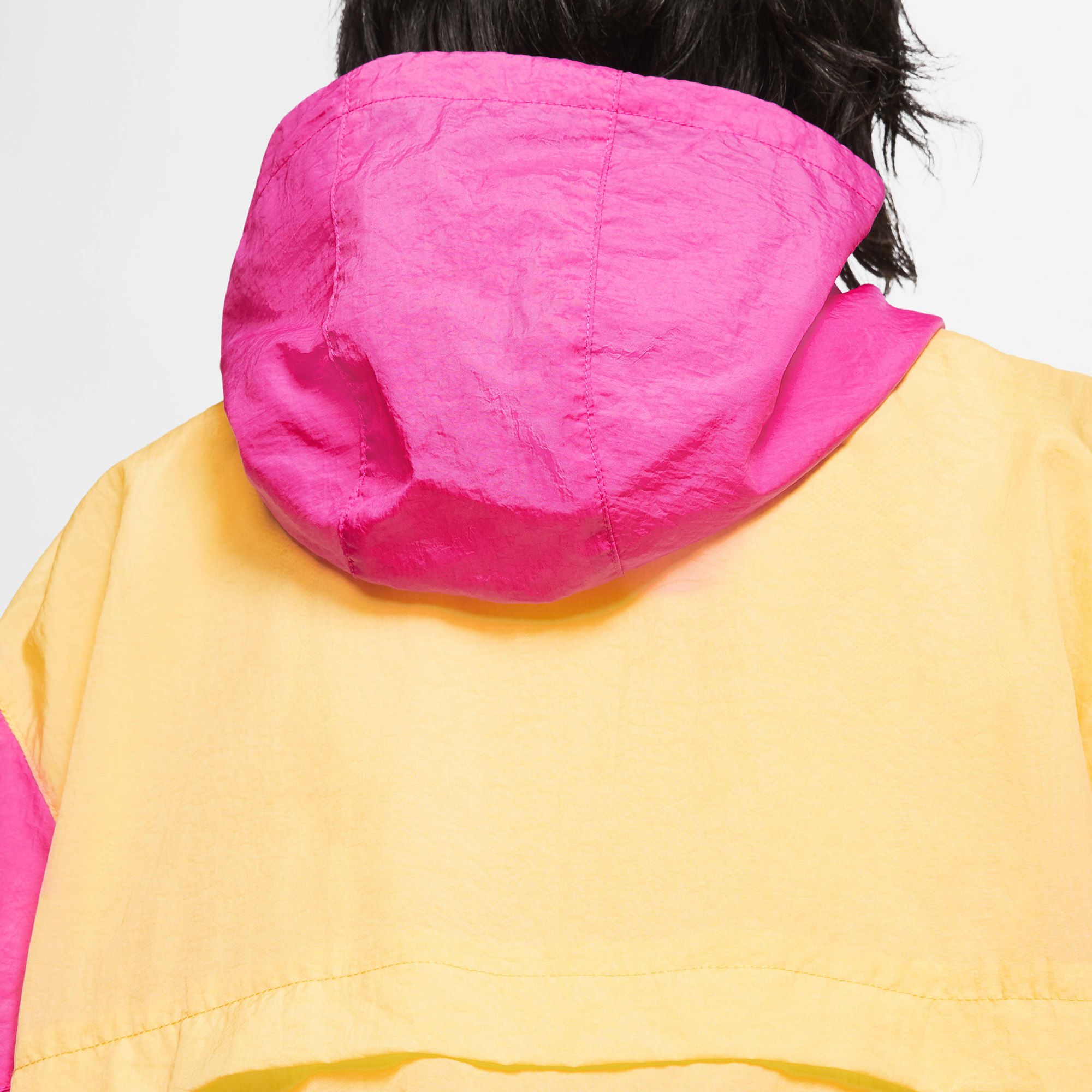 Nike Sportswear Icon Clash Woven Jacket - Fire Pink/Topaz Gold/Sapphire