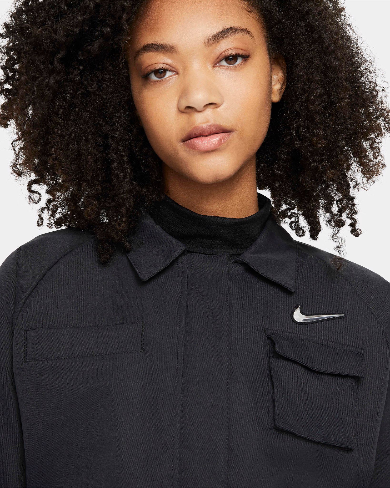 Nike Sportswear Swoosh Woven Jacket - Black