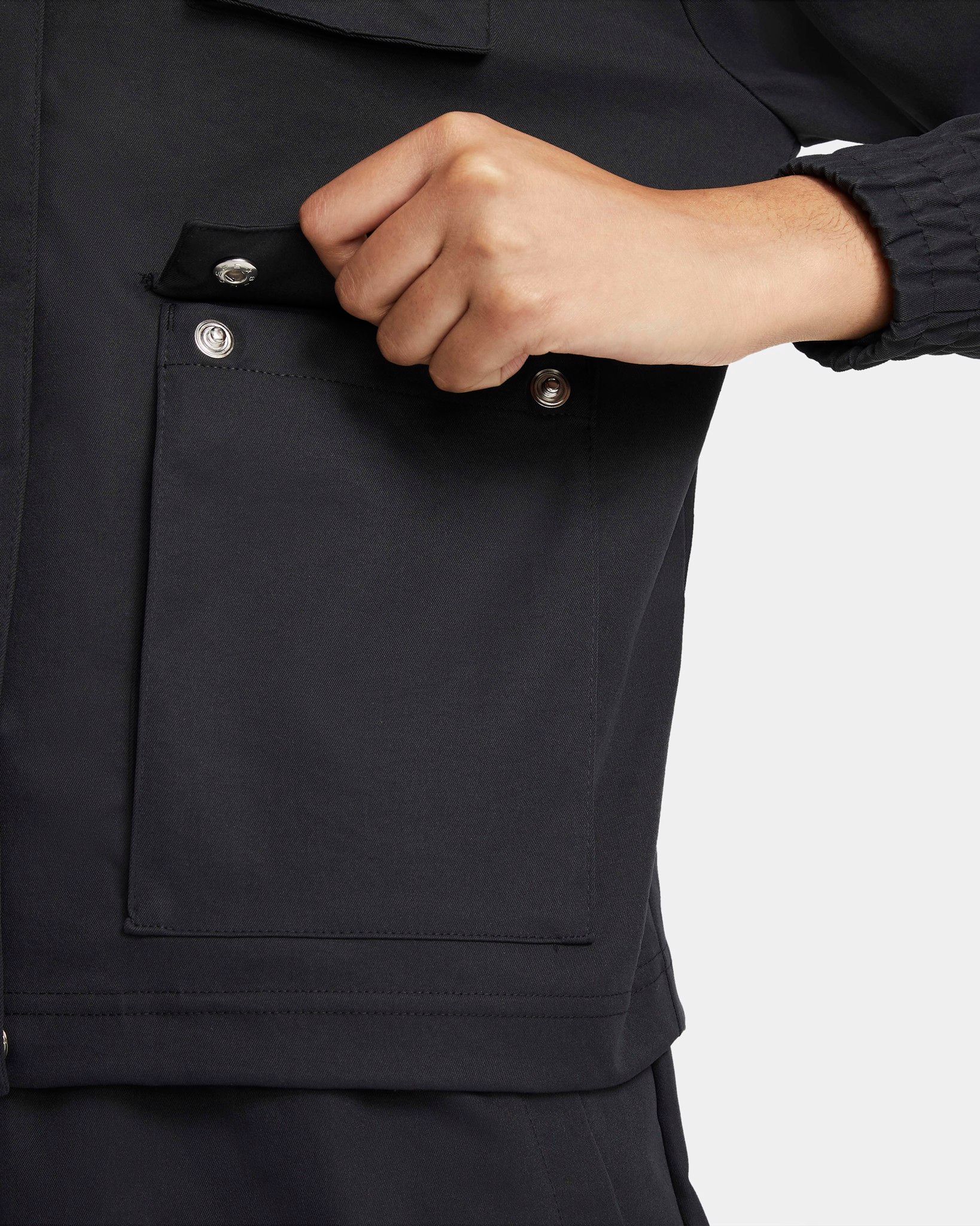 Nike Sportswear Swoosh Woven Jacket - Black