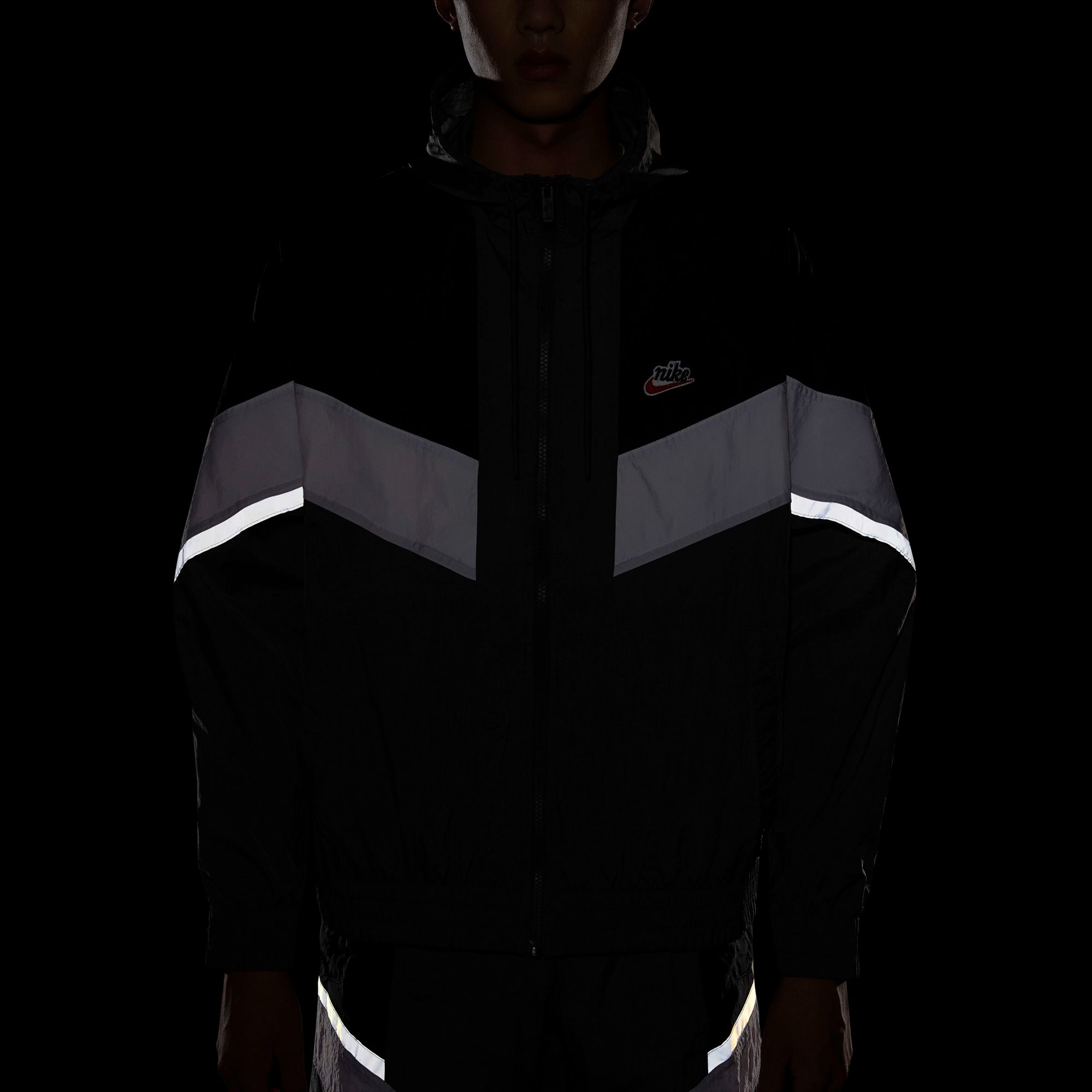 Nike Sportswear Windrunner+ Hooded Jacket - Iron Grey