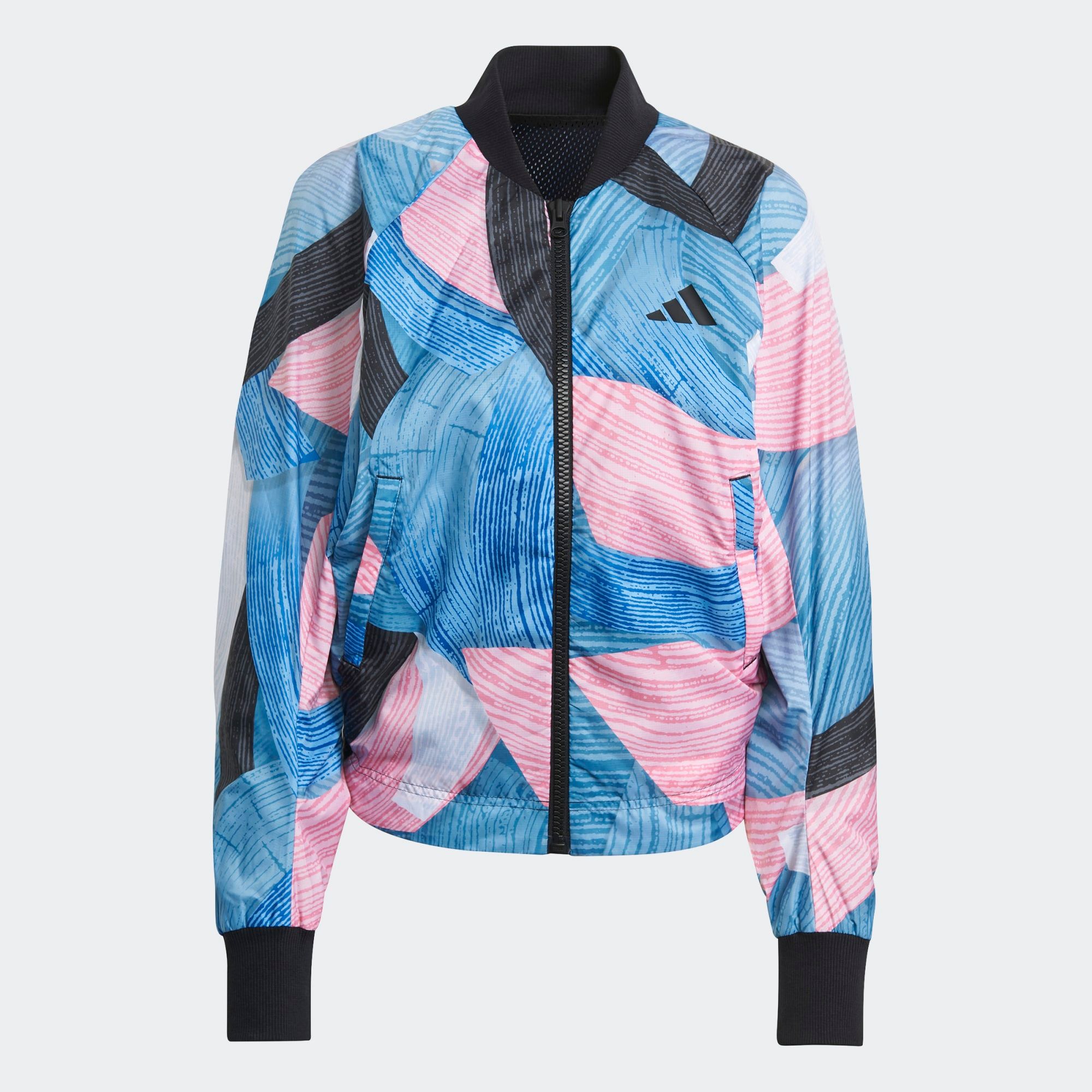  adidas Sportswear Mini Sum Graphic Bomber Jacket - Multicolor 