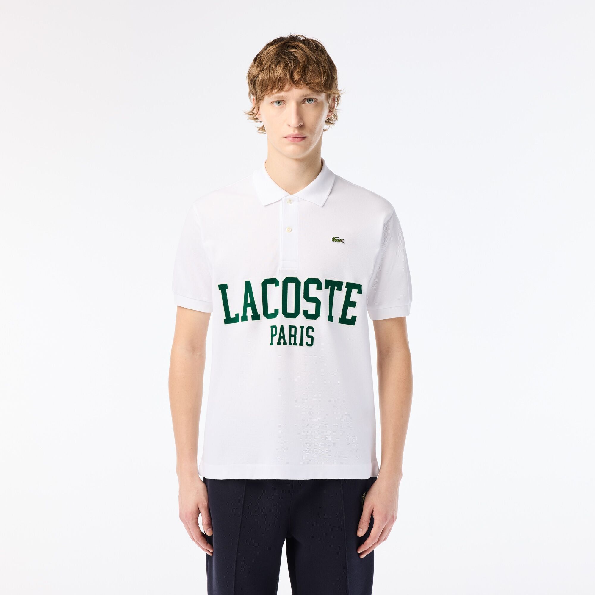 Lacoste Classic Fit L.12.12 Petit Piqué Polo Shirt - White