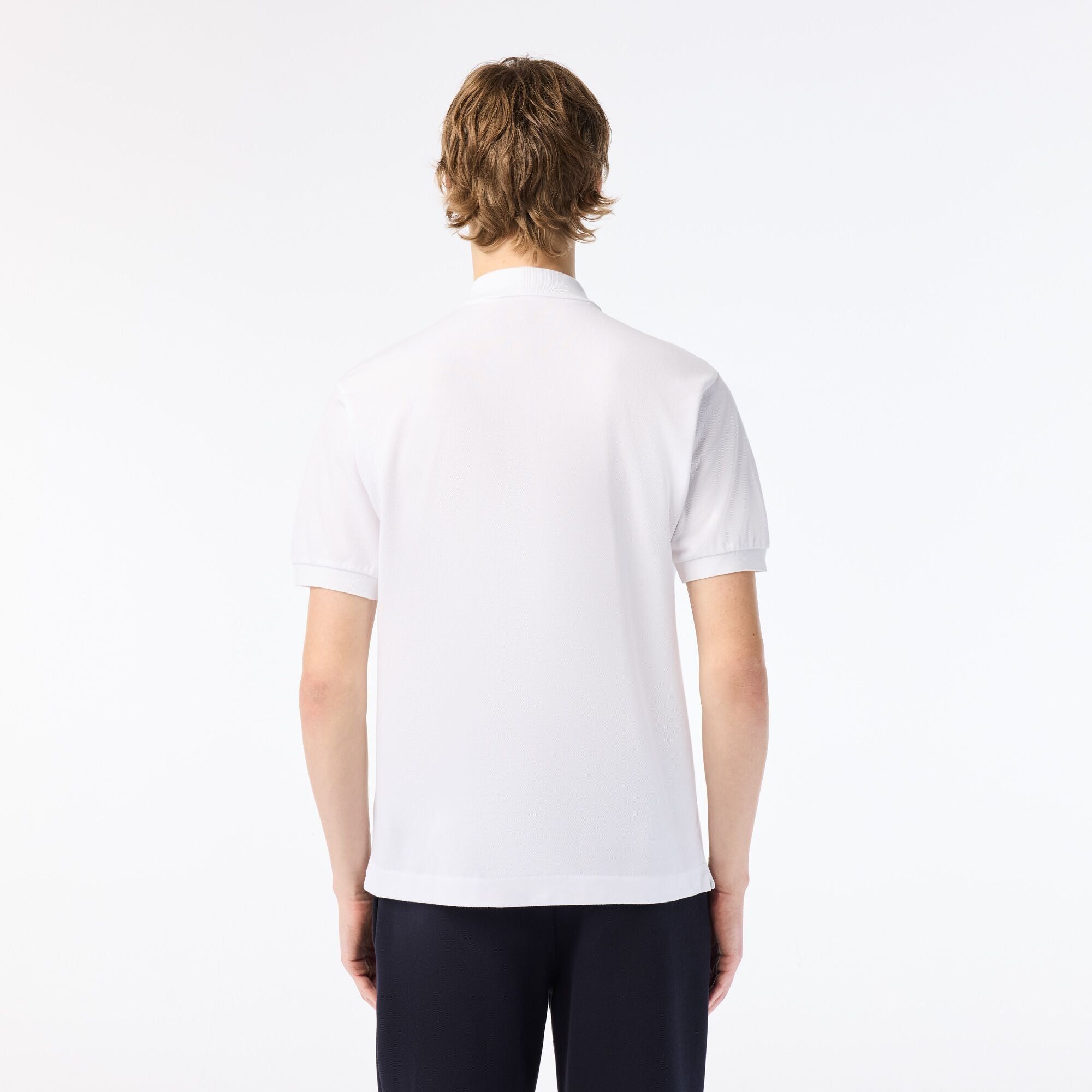 Lacoste Classic Fit L.12.12 Petit Piqué Polo Shirt - White