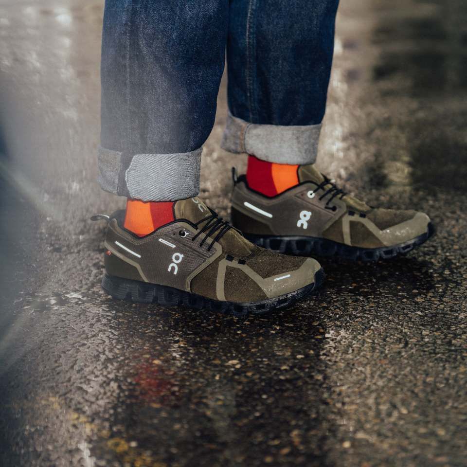 On Cloud 5 Waterproof - Olive/Black
