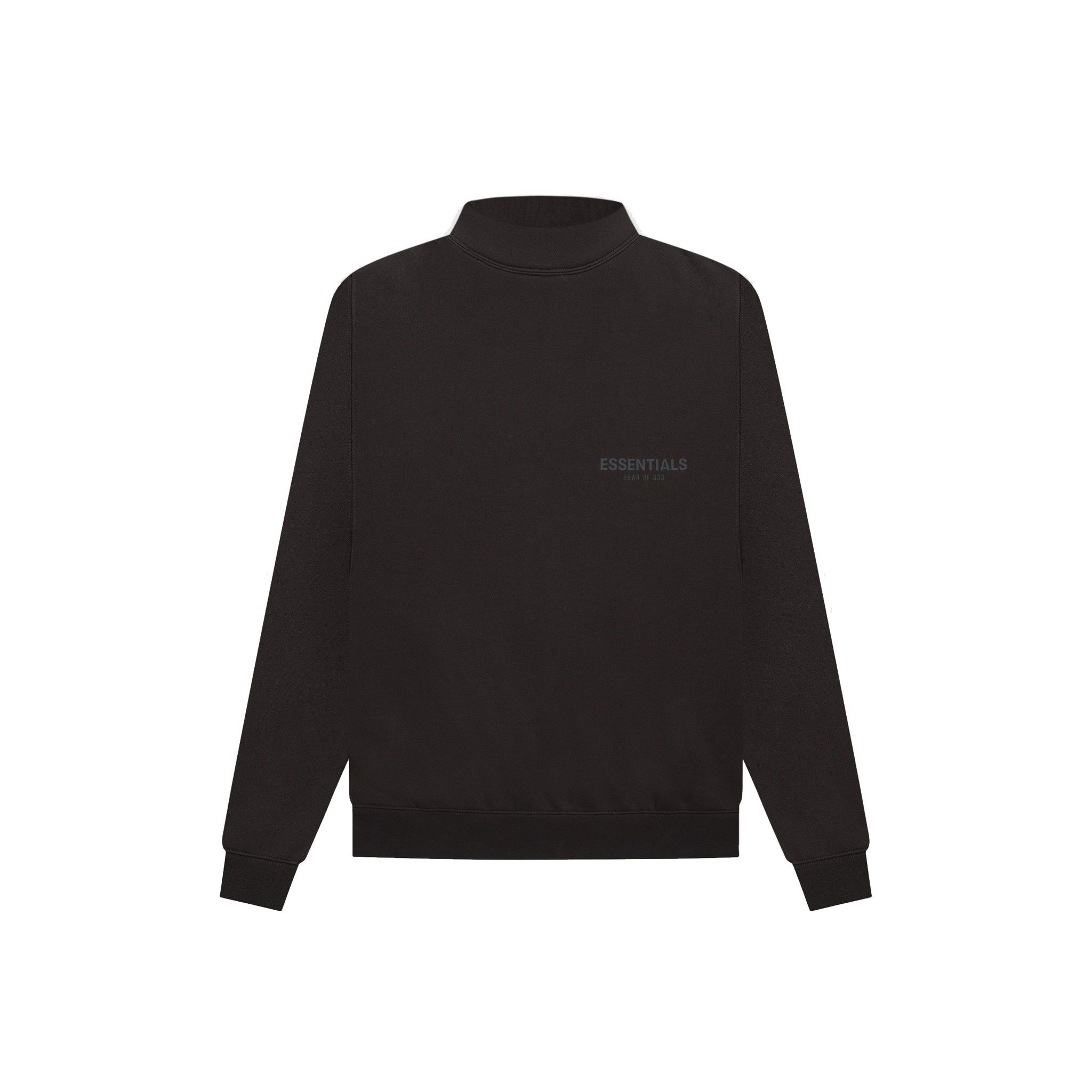 Essentials Pull-Over Mockneck - Black