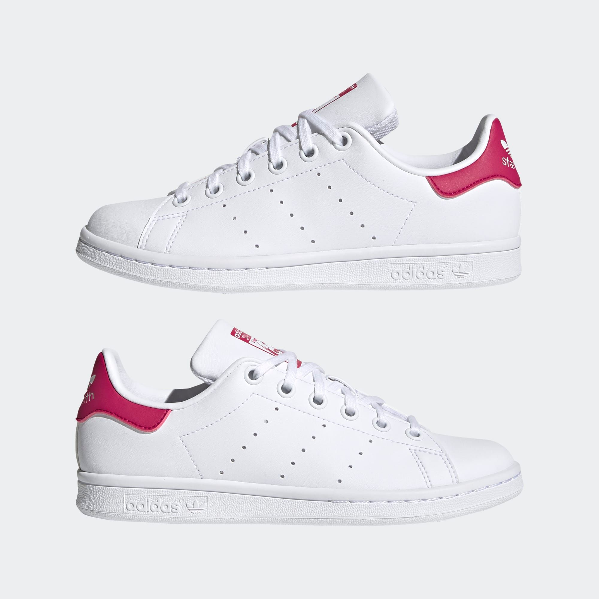  adidas Stan Smith - White / Pink 