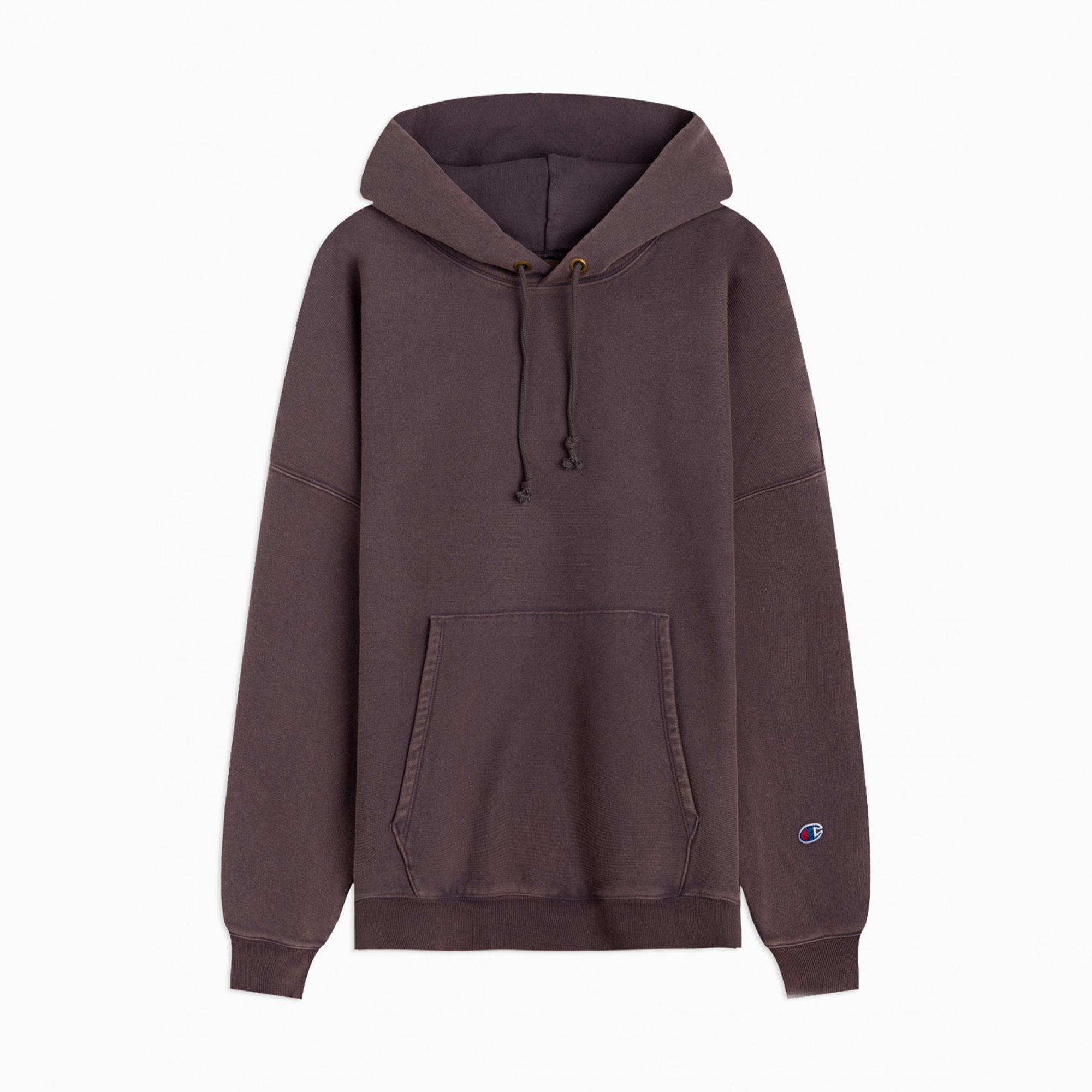 Champion Premium Acid Wash Reverse Weave Hoodie - Black