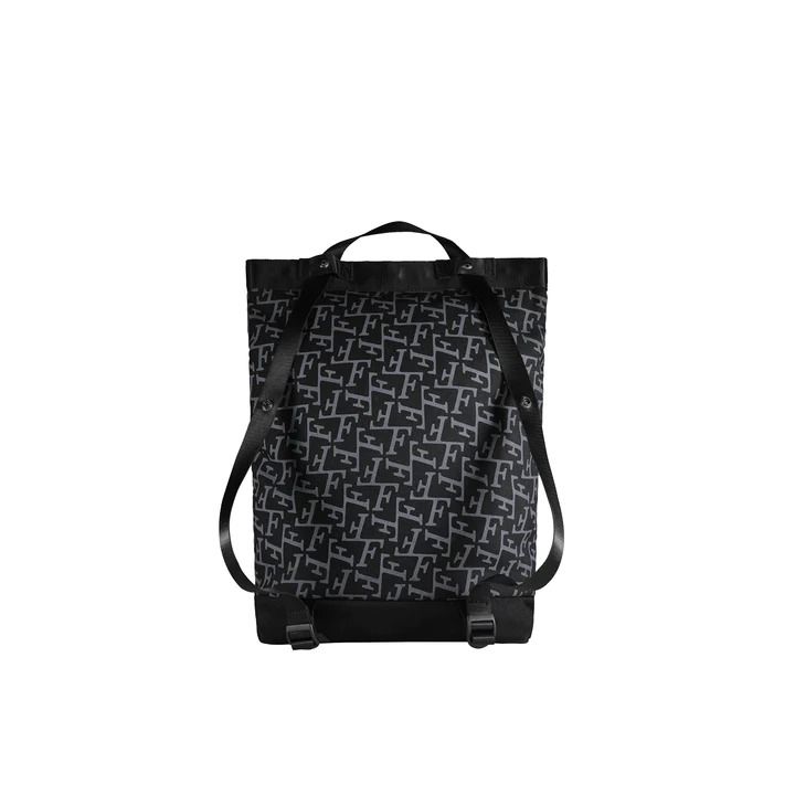  FRONT The Knight F Abundant Tote Bag D123 - BLACK - M 