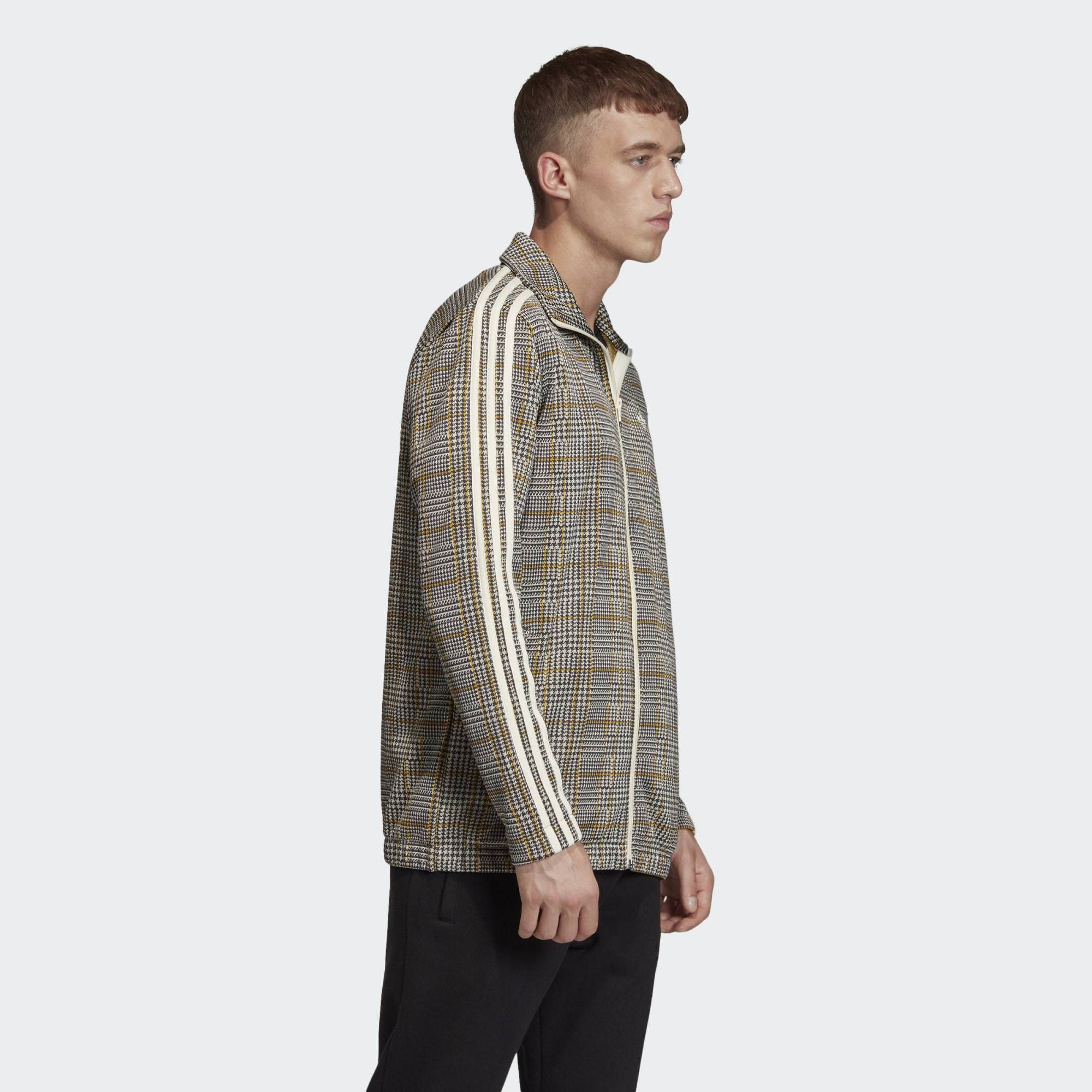 adidas Tartan Track Jacket - Khaki