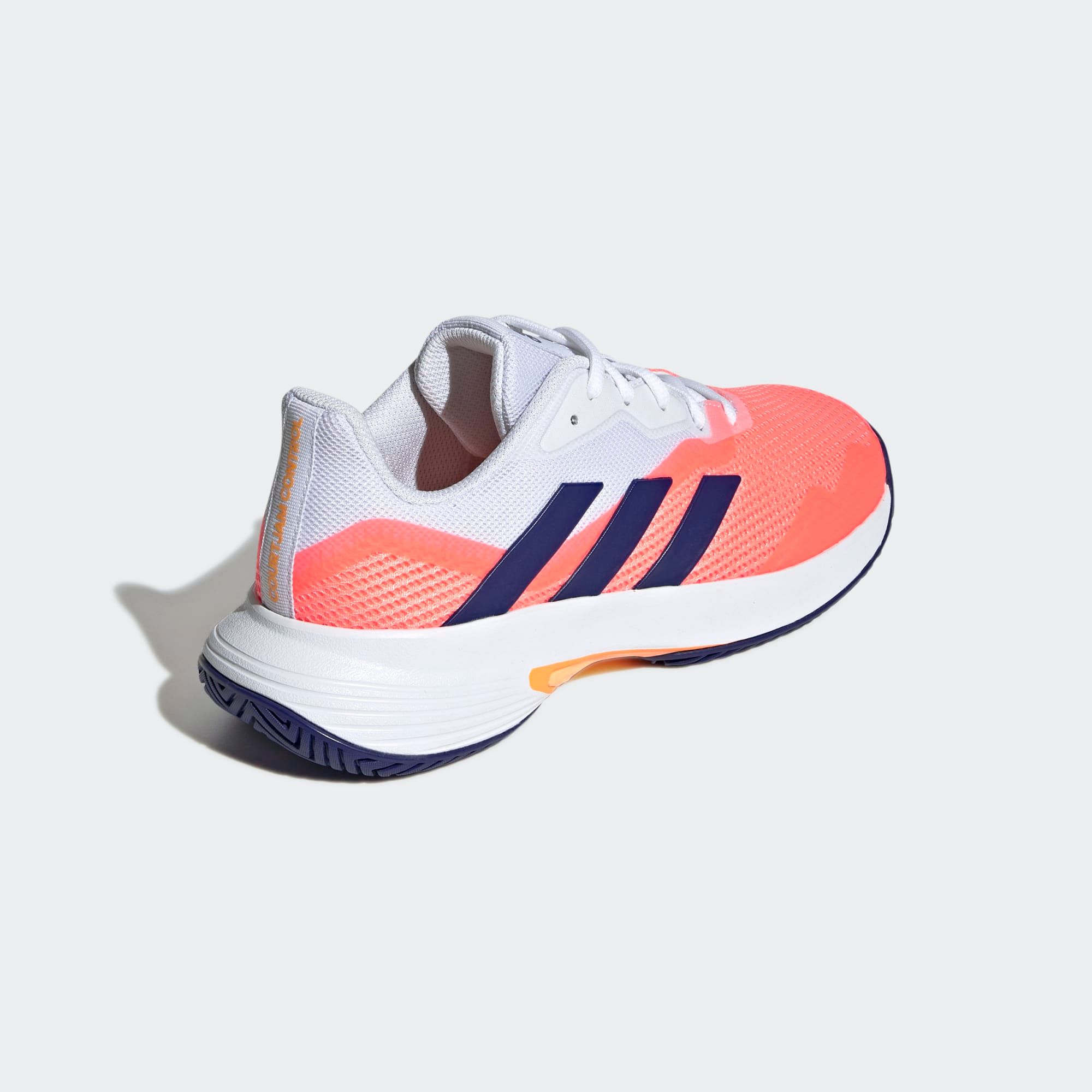  adidas CourtJam Control Tennis - Crimson Red 