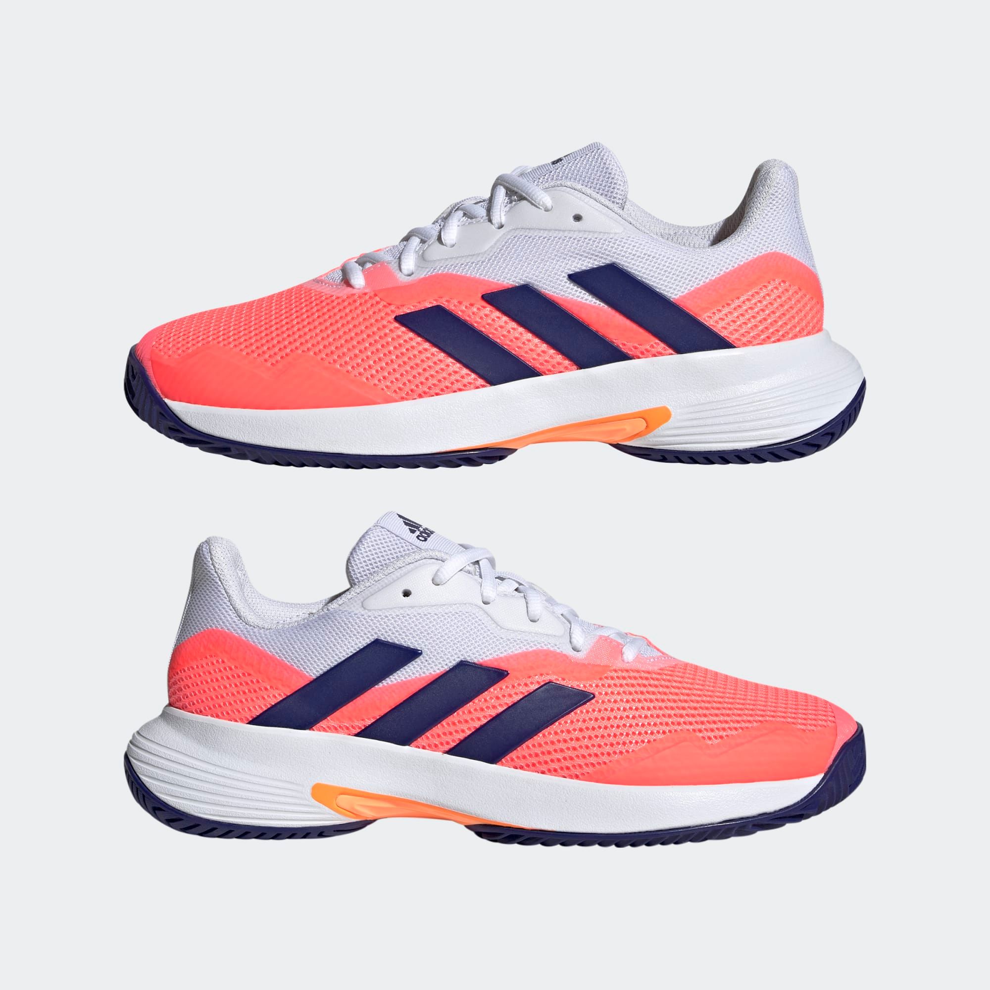  adidas CourtJam Control Tennis - Crimson Red 