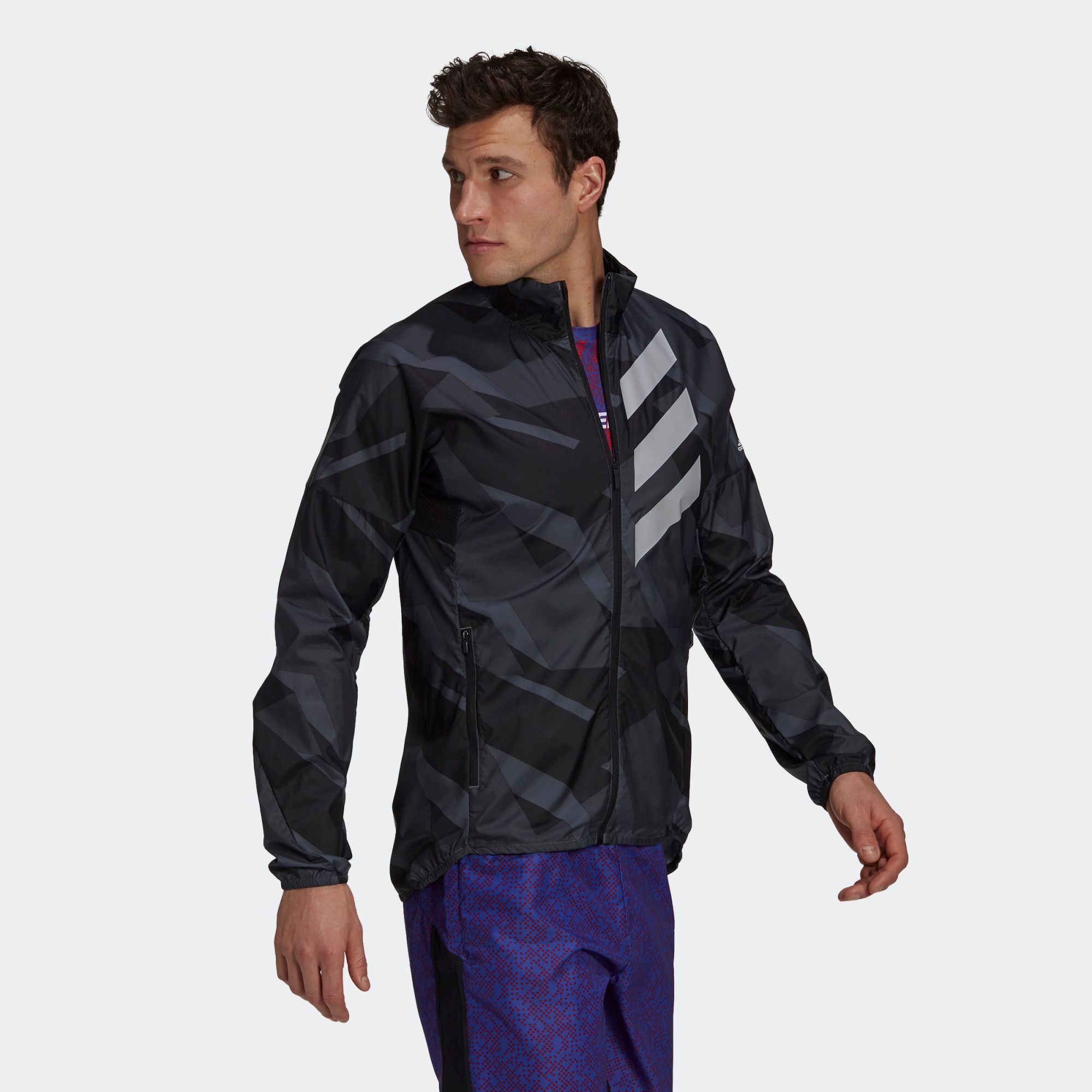 adidas Terrex Parley Agravic WIND.RDY Windbreaker - Grey Six