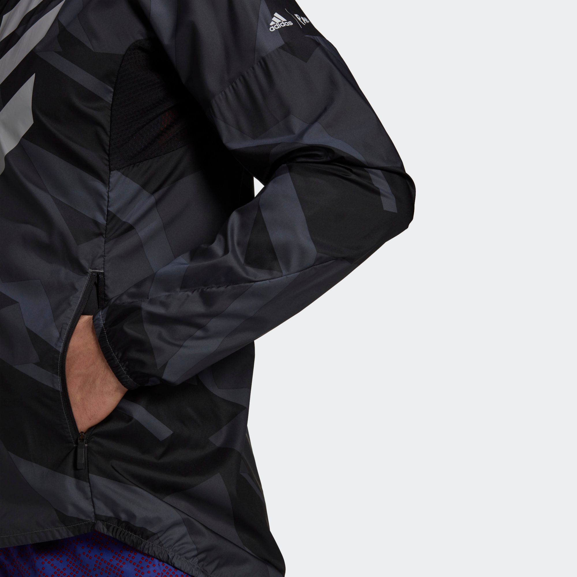 adidas Terrex Parley Agravic WIND.RDY Windbreaker - Grey Six