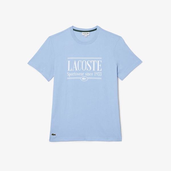  Lacoste Regular Fit Jersey T-shirt - Blue 