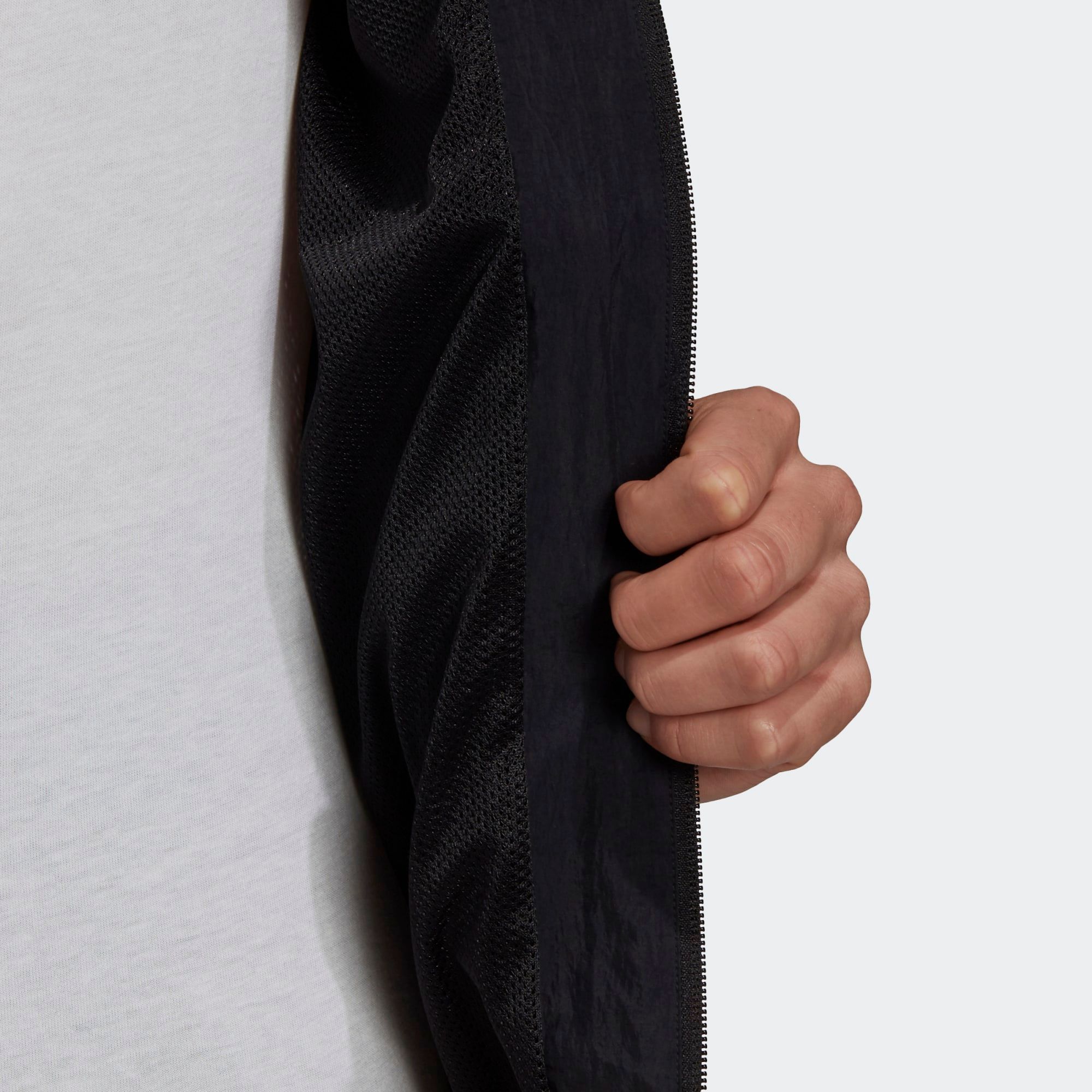 adidas Trefoil Essentials Windbreaker - Black