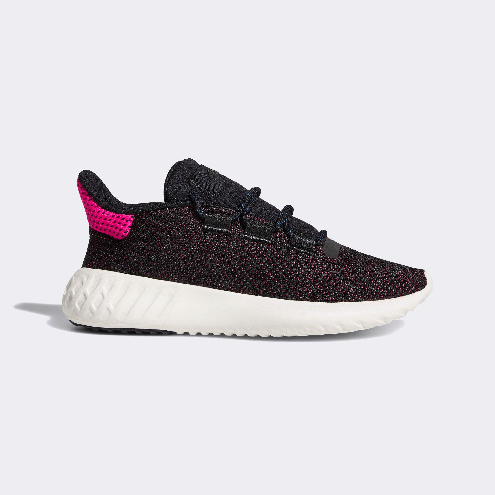 adidas Tubular Dusk 'Core Black/Shock Pink'