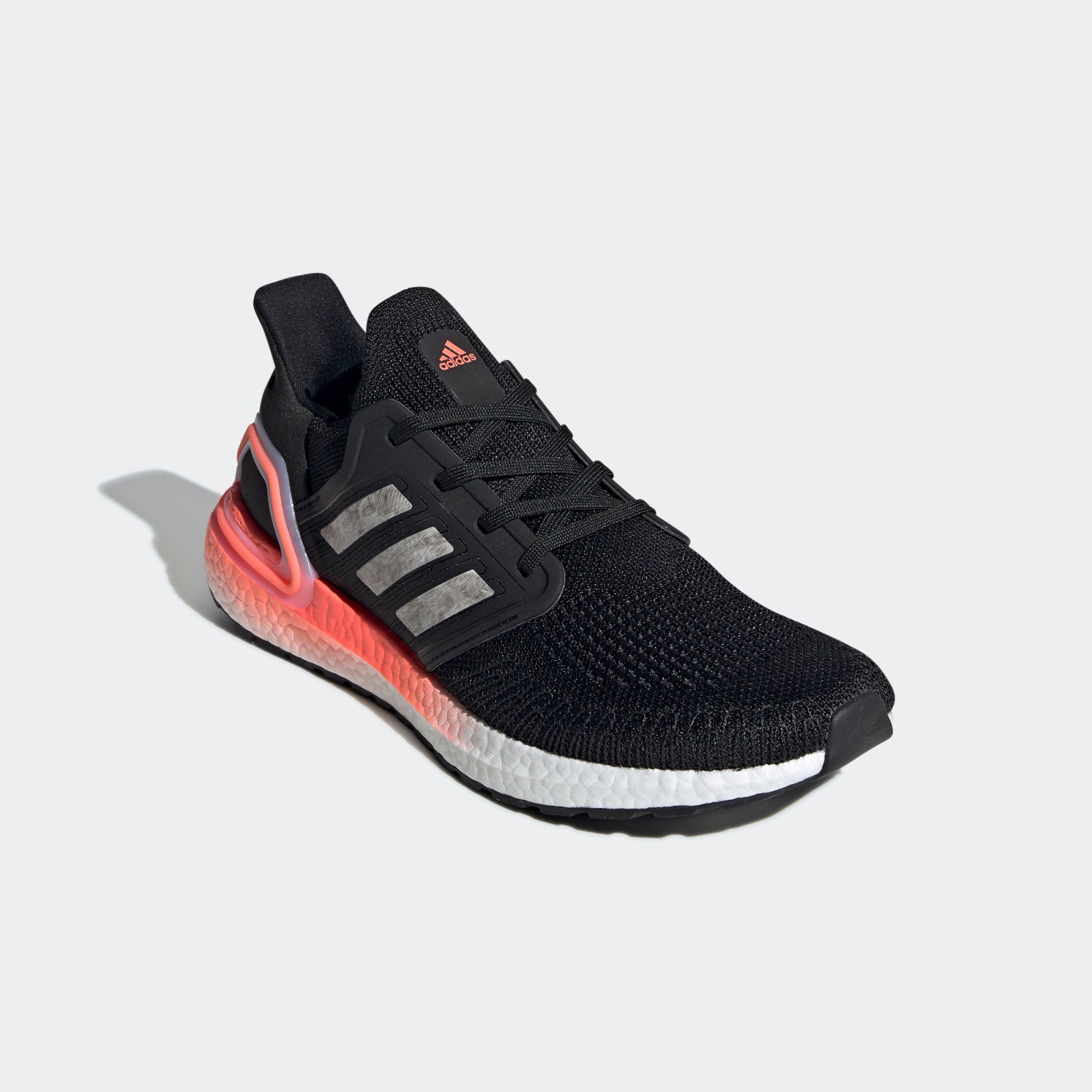 adidas UltraBOOST 20 - Black/Signal Coral