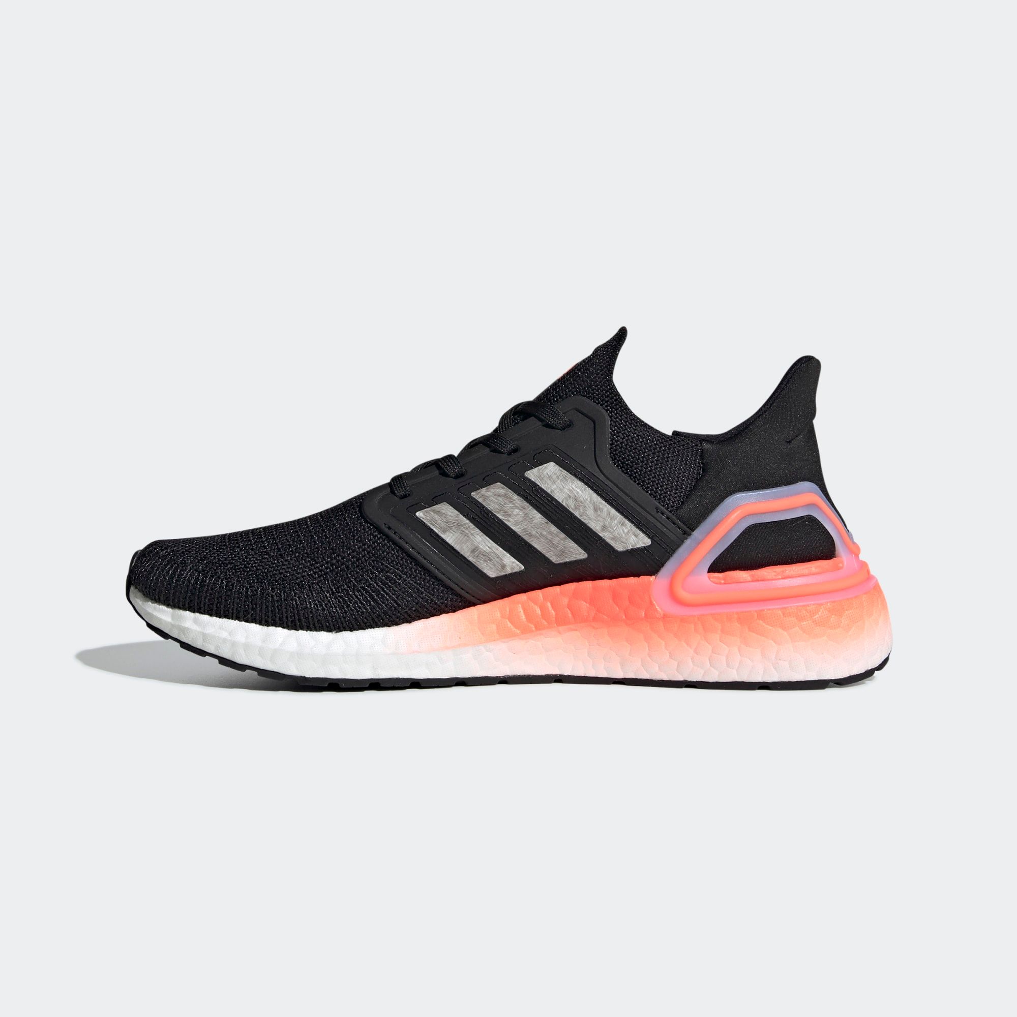 adidas UltraBOOST 20 - Black/Signal Coral