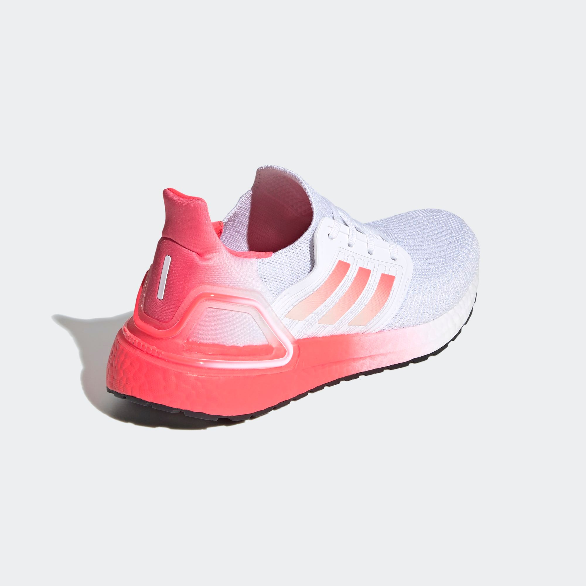 adidas UltraBOOST 20 - Cloud White/Signal Pink