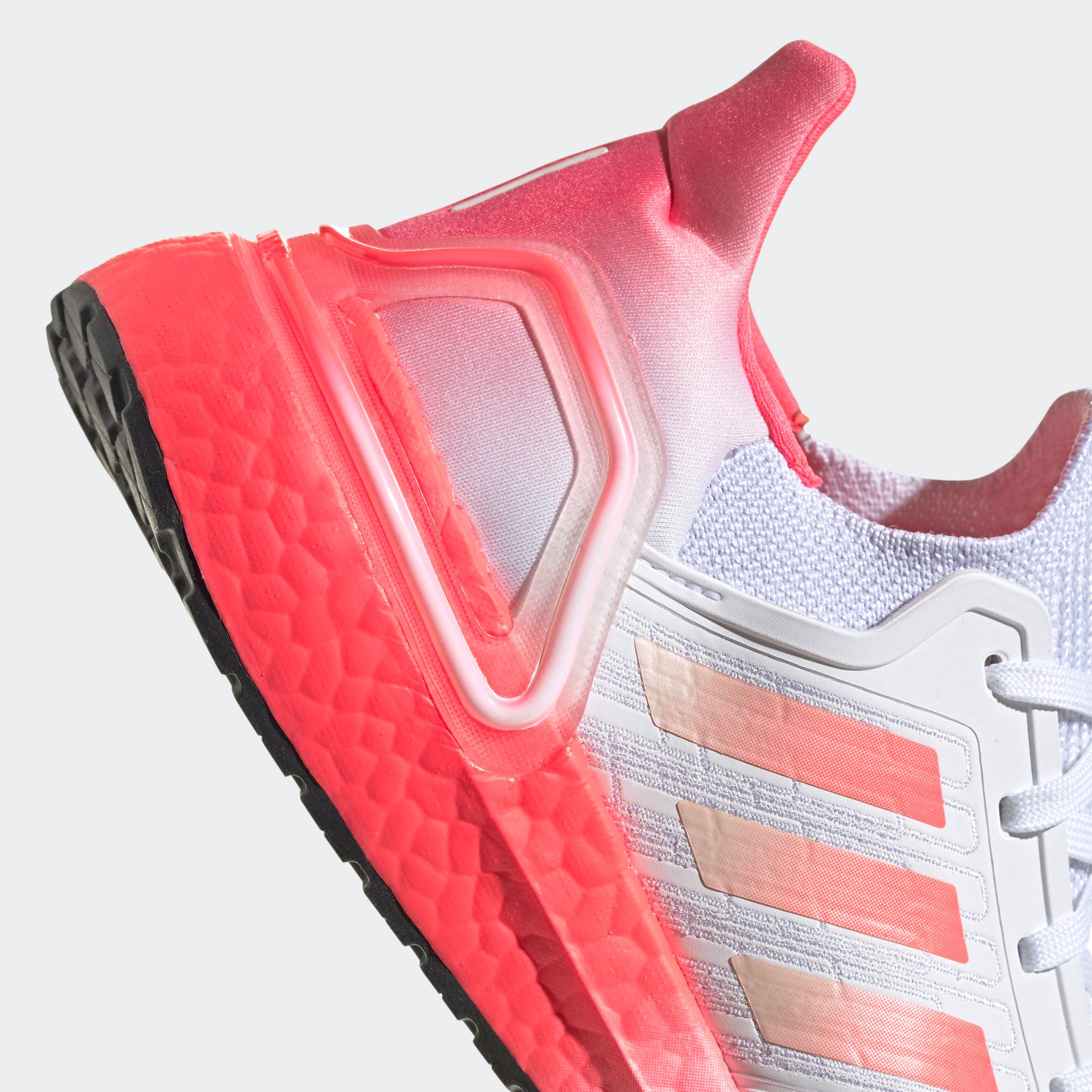 adidas UltraBOOST 20 - Cloud White/Signal Pink