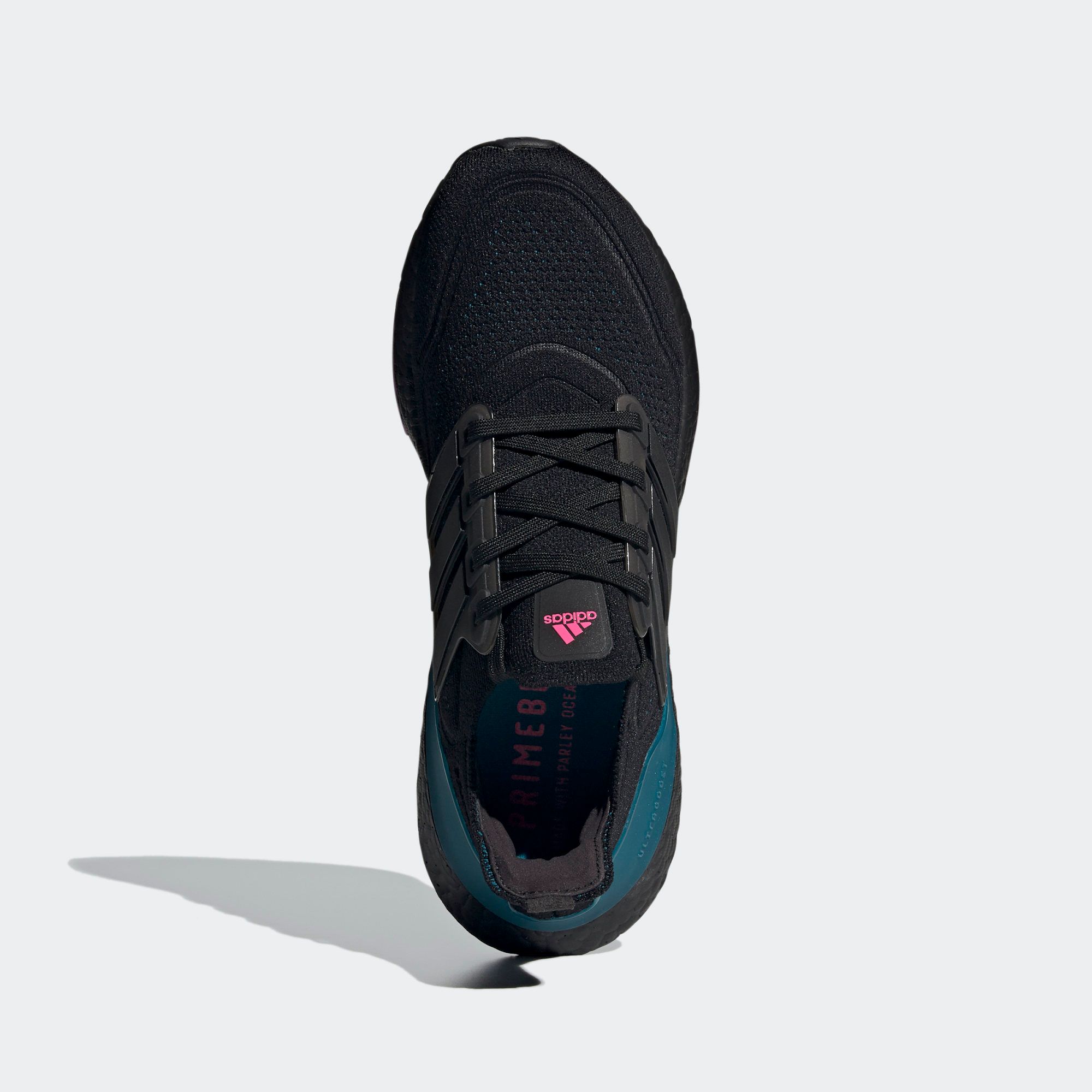 adidas UltraBOOST 21 - Core Black/Active Teal