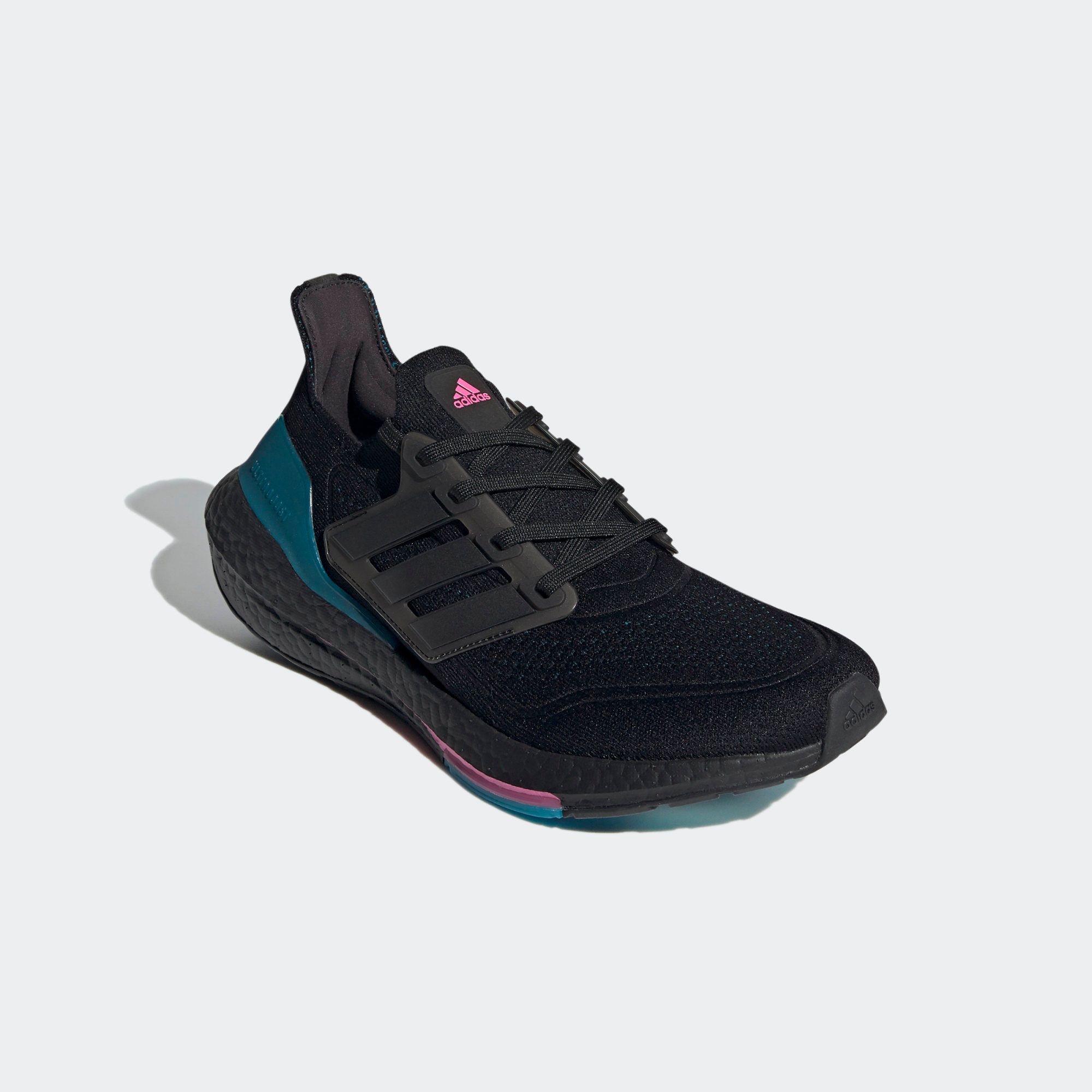 adidas UltraBOOST 21 - Core Black/Active Teal