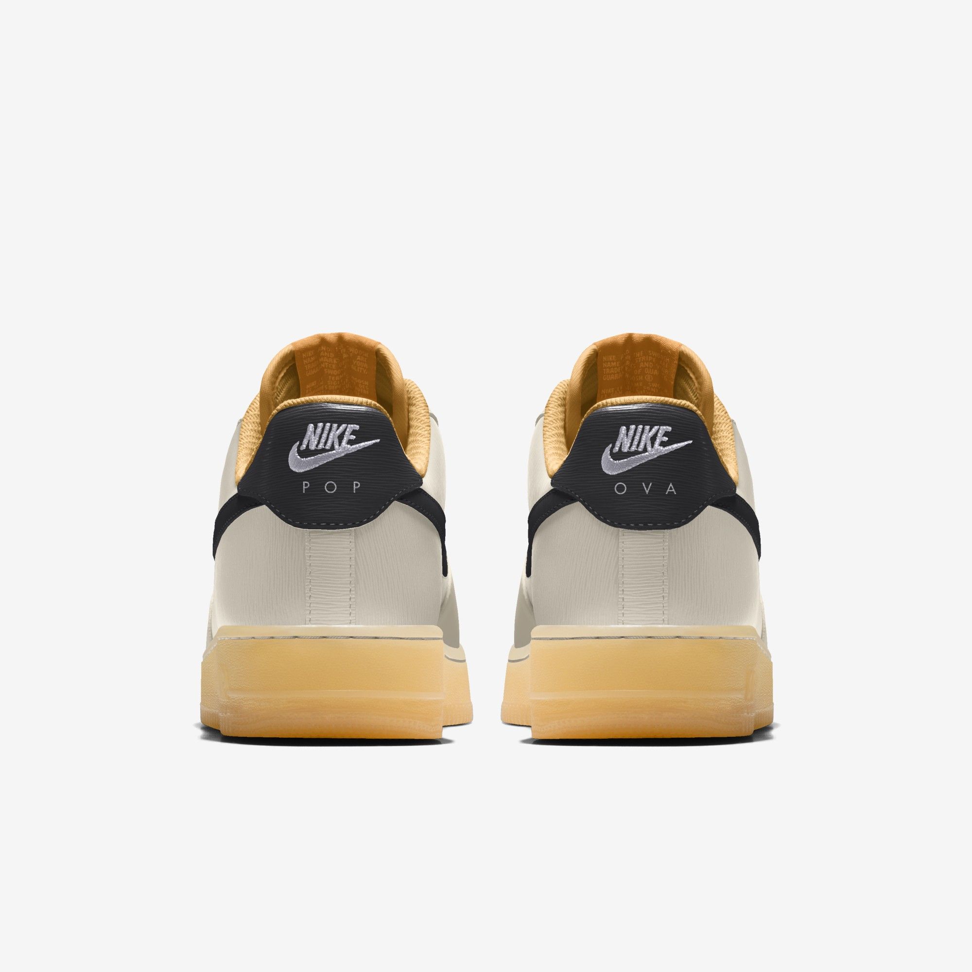 Nike Air Force 1 Low By You - Sail/Gum/Black