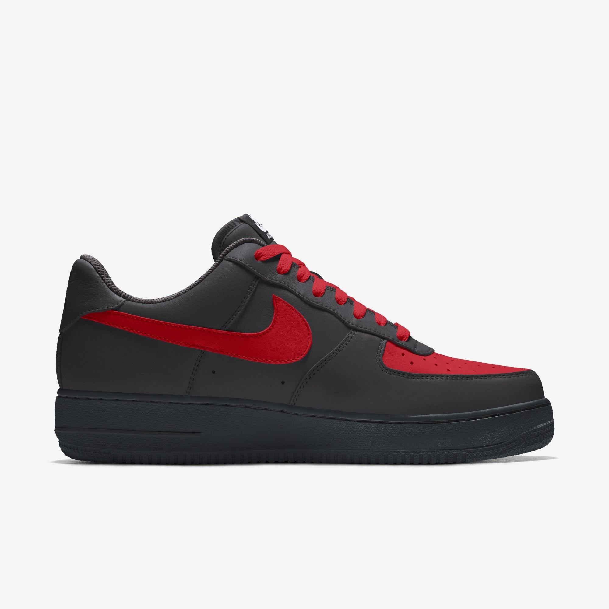 Nike Air Force 1 Low By You - Black/Red