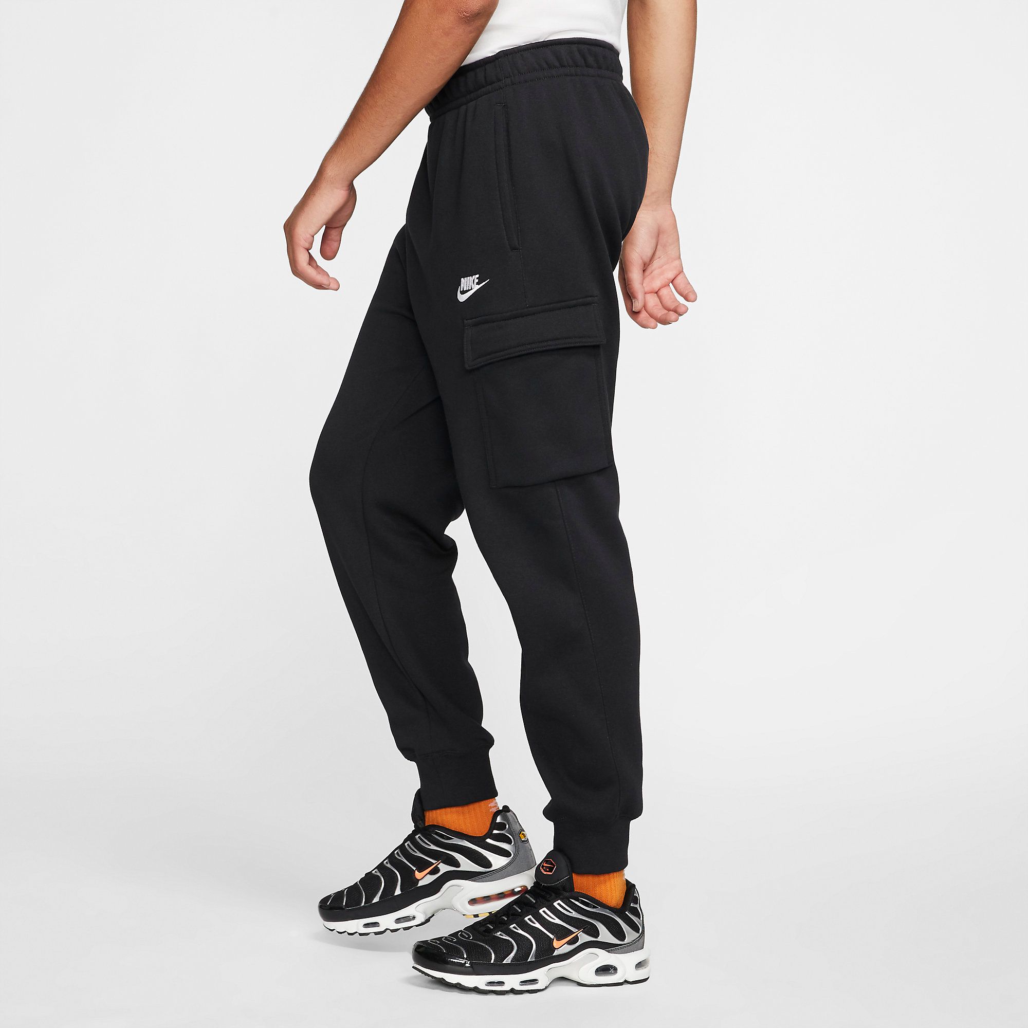  Nike Sportswear Club Fleece Cargo Pants - Black 