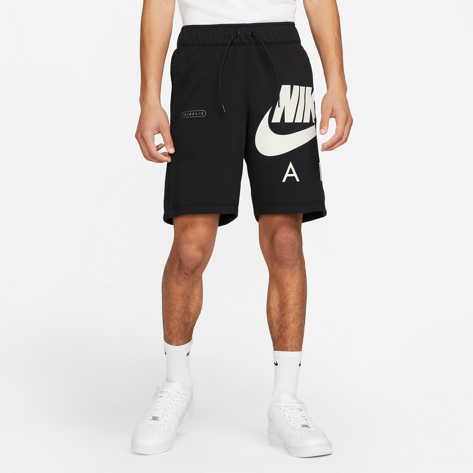  Nike Sportswear Air French Terry Shorts - Black 
