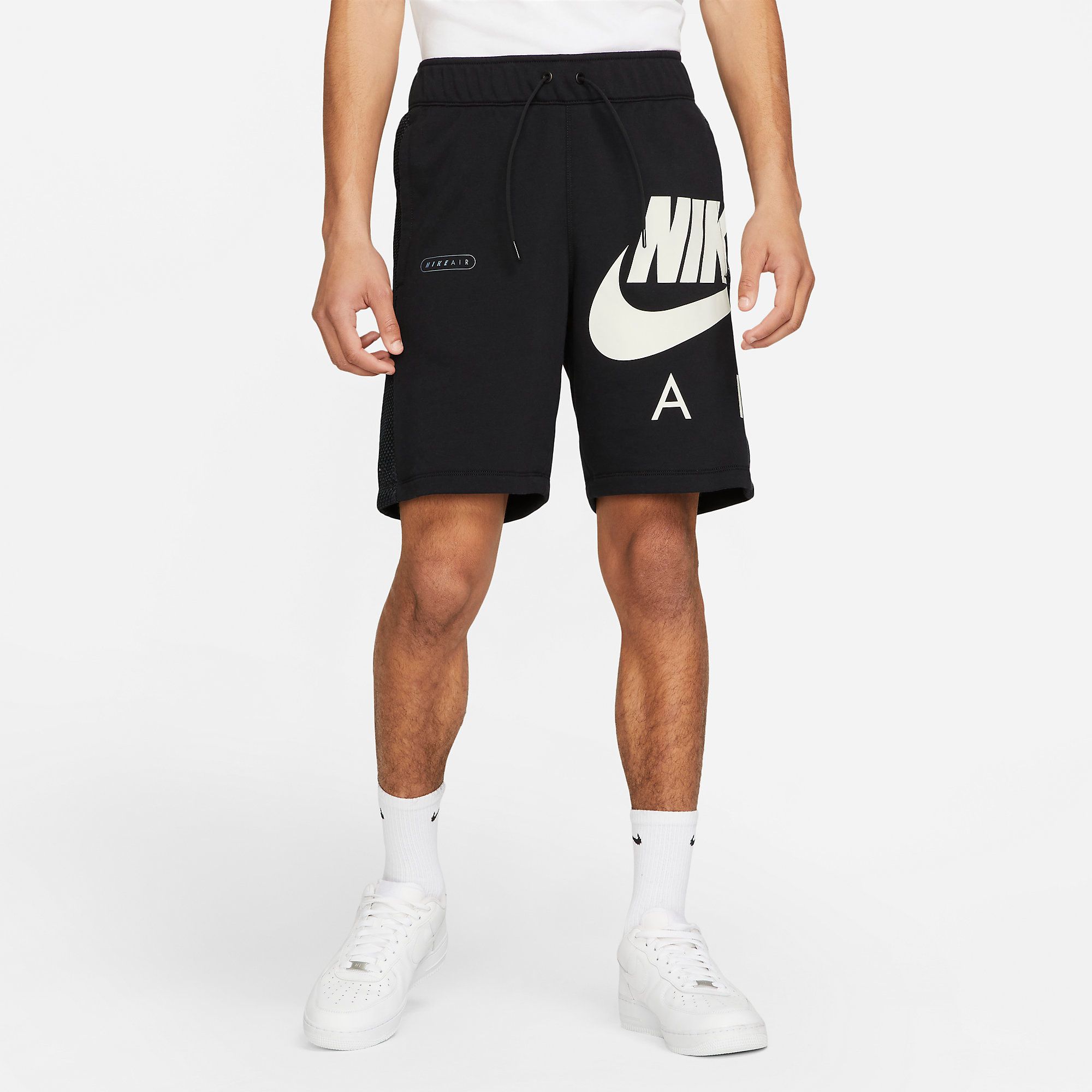 Nike Sportswear Air French Terry Shorts - Black